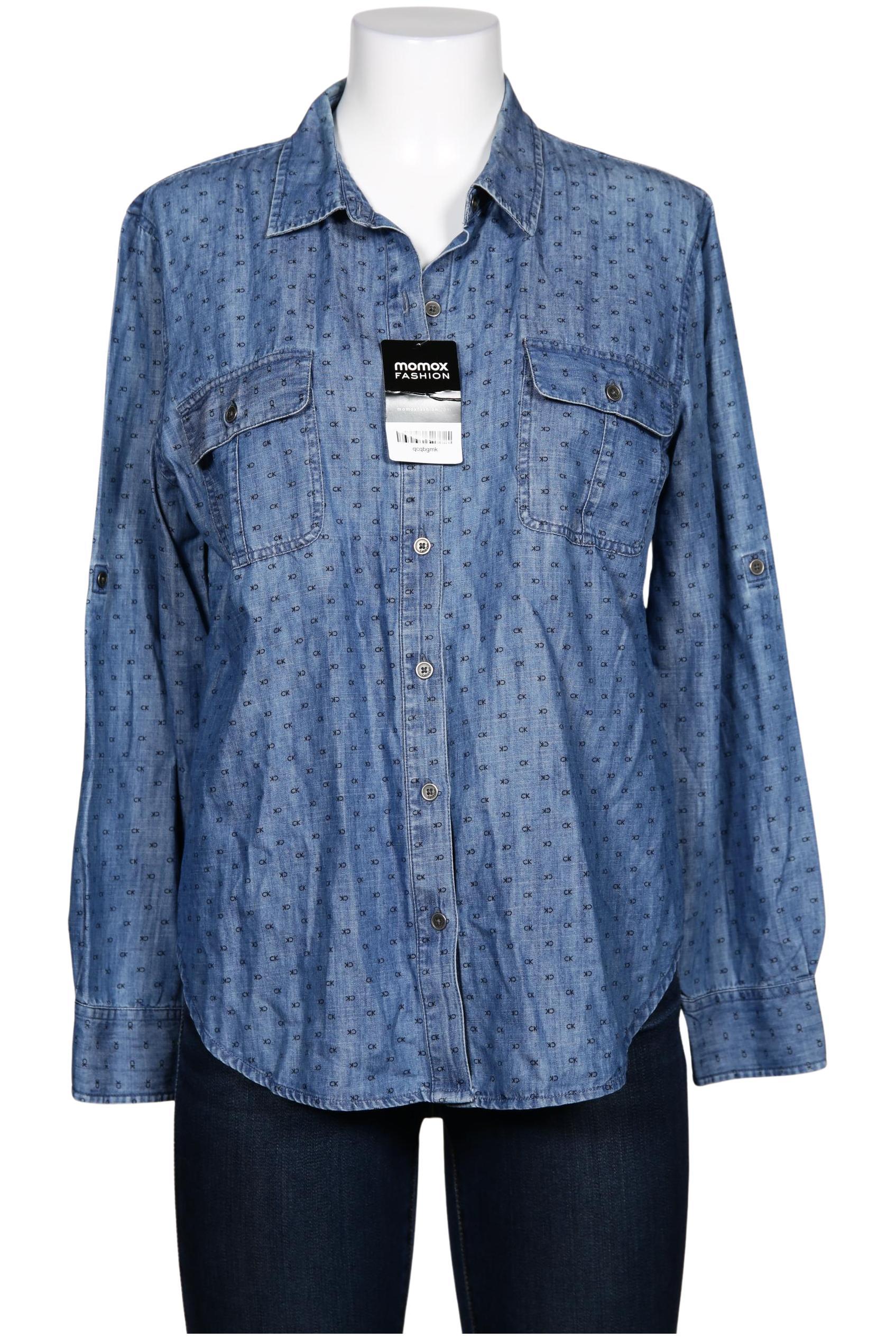

Calvin Klein Damen Bluse, blau, Gr. 42