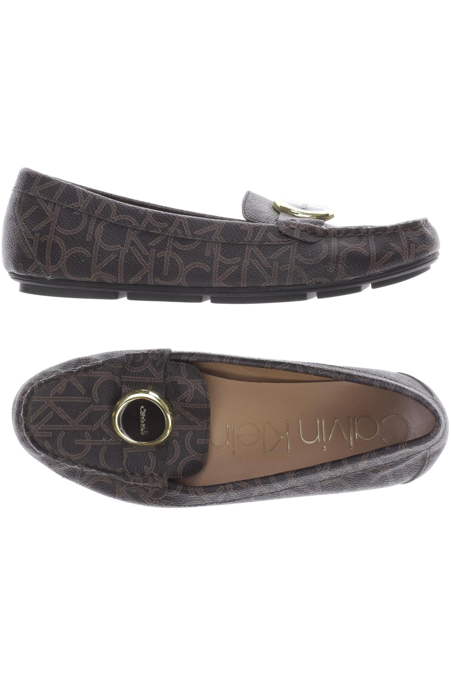 

Calvin Klein Damen Halbschuh, braun, Gr. 38
