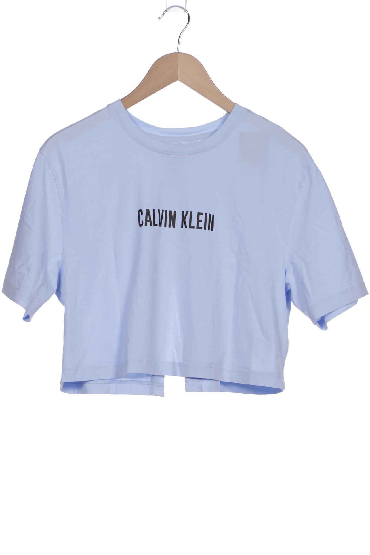 

Calvin Klein Damen T-Shirt, hellblau, Gr. 38