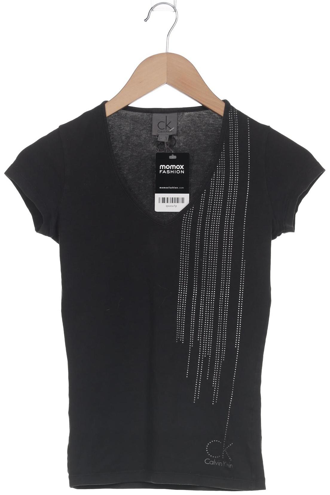 

Calvin Klein Damen T-Shirt, schwarz, Gr. 34
