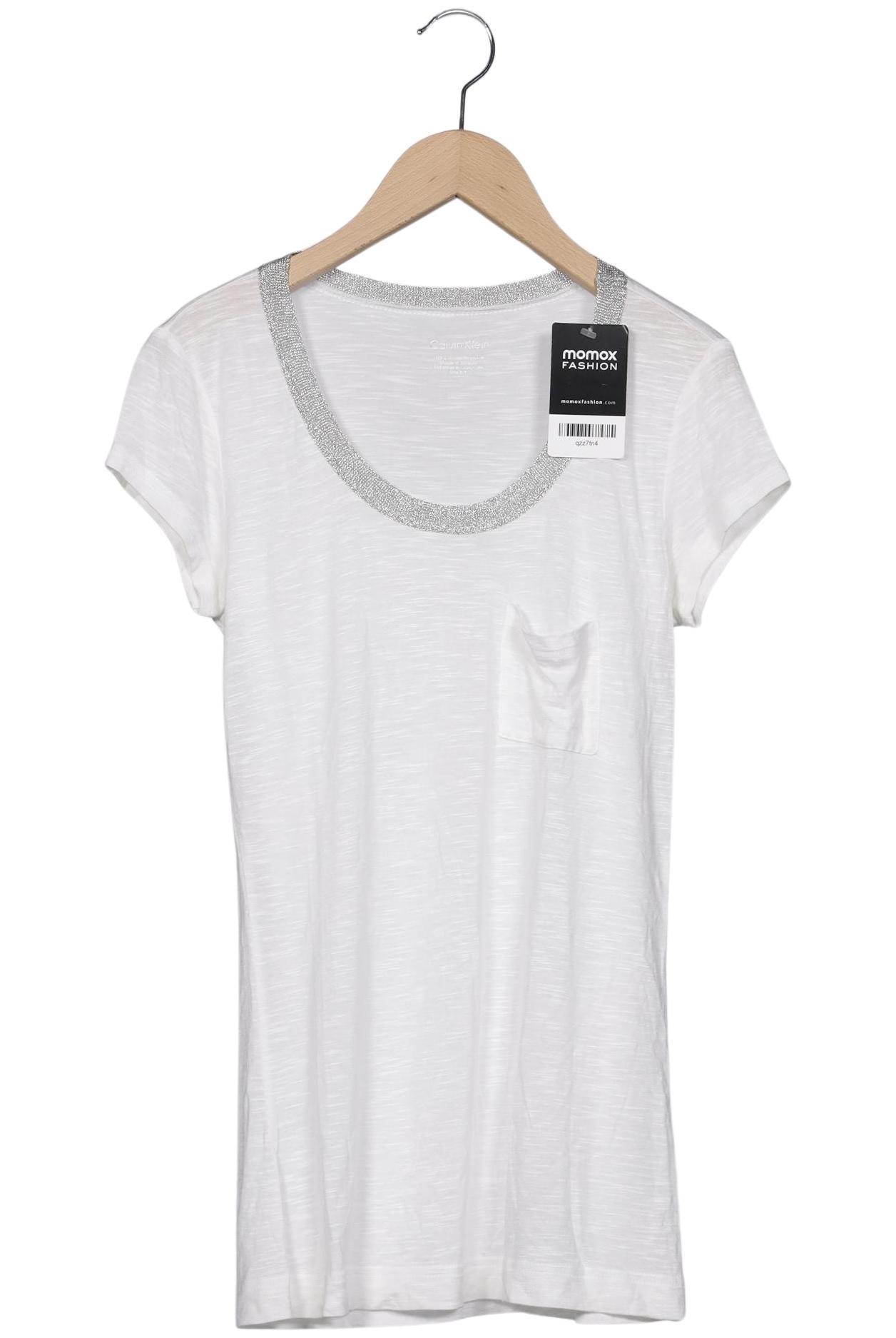 

Calvin Klein Damen T-Shirt, cremeweiß, Gr. 36