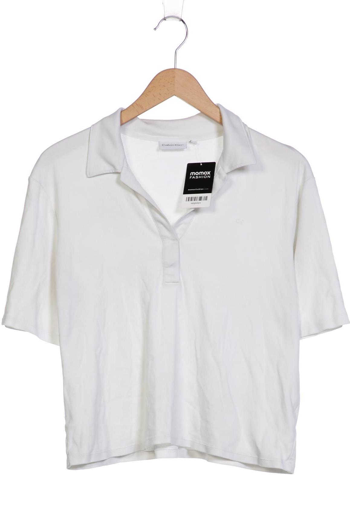 

Calvin Klein Damen Poloshirt, weiß, Gr. 42