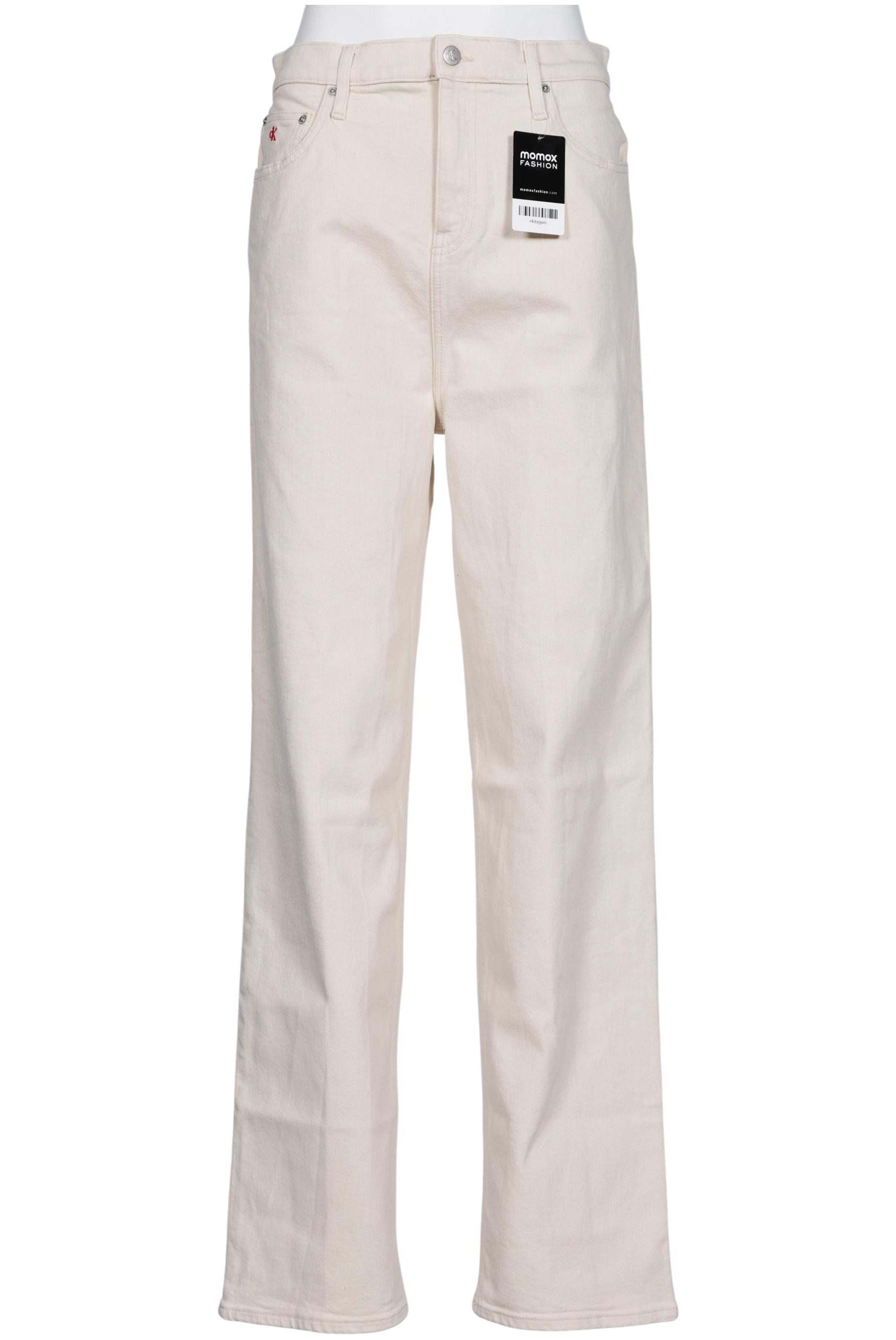 

Calvin Klein Damen Jeans, cremeweiß, Gr. 29