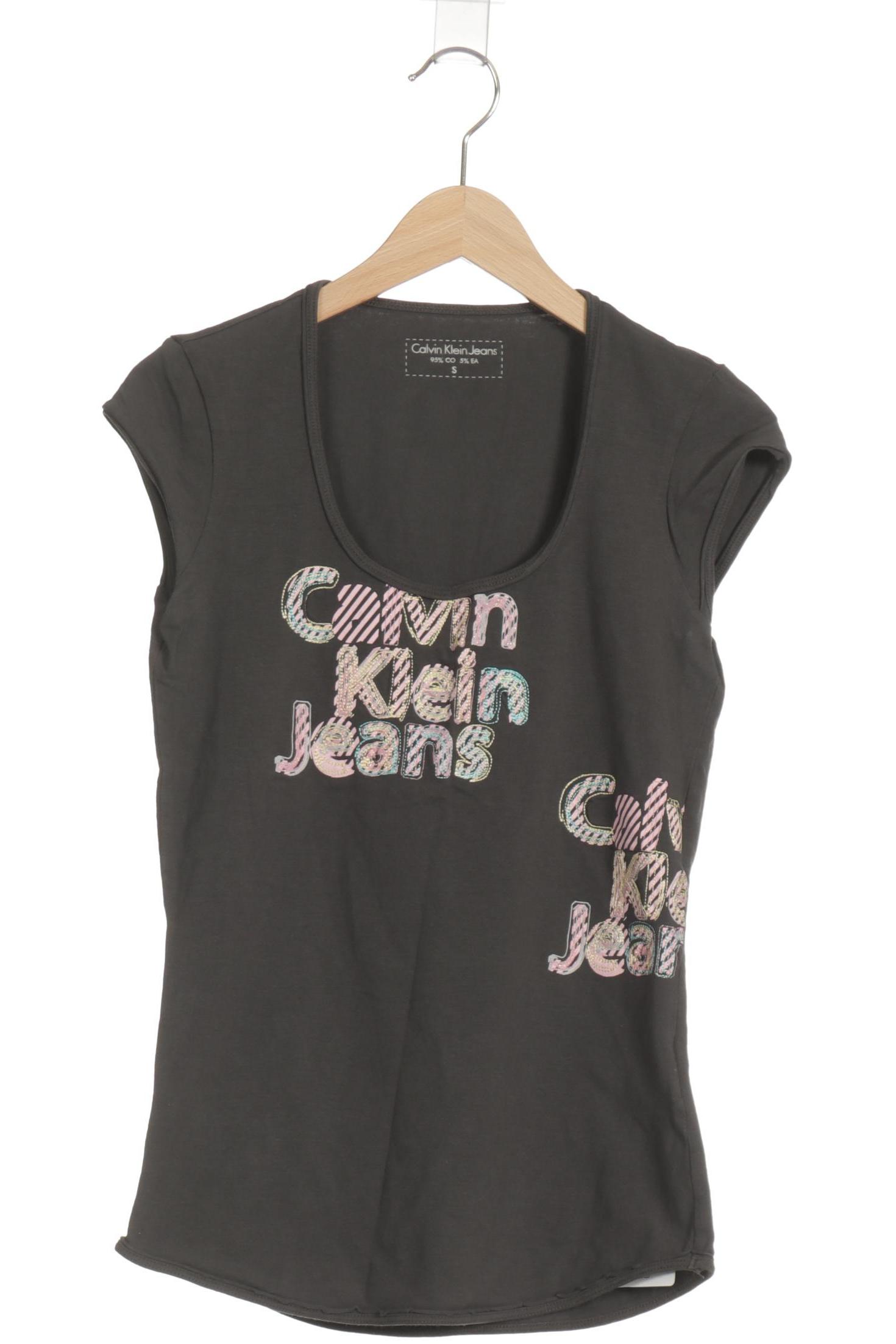 

Calvin Klein Damen T-Shirt, grau, Gr. 36