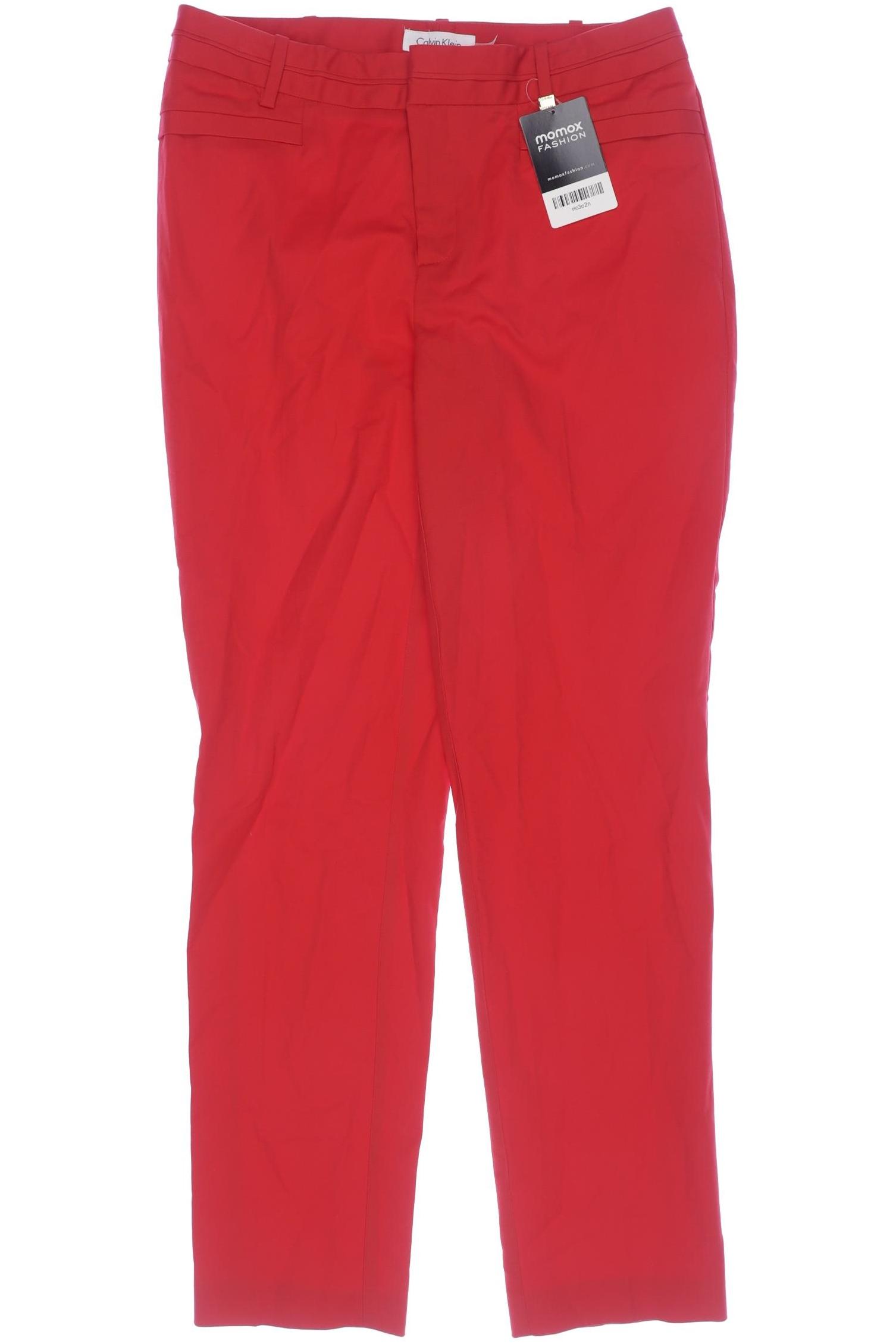 

Calvin Klein Damen Stoffhose, rot, Gr. 4