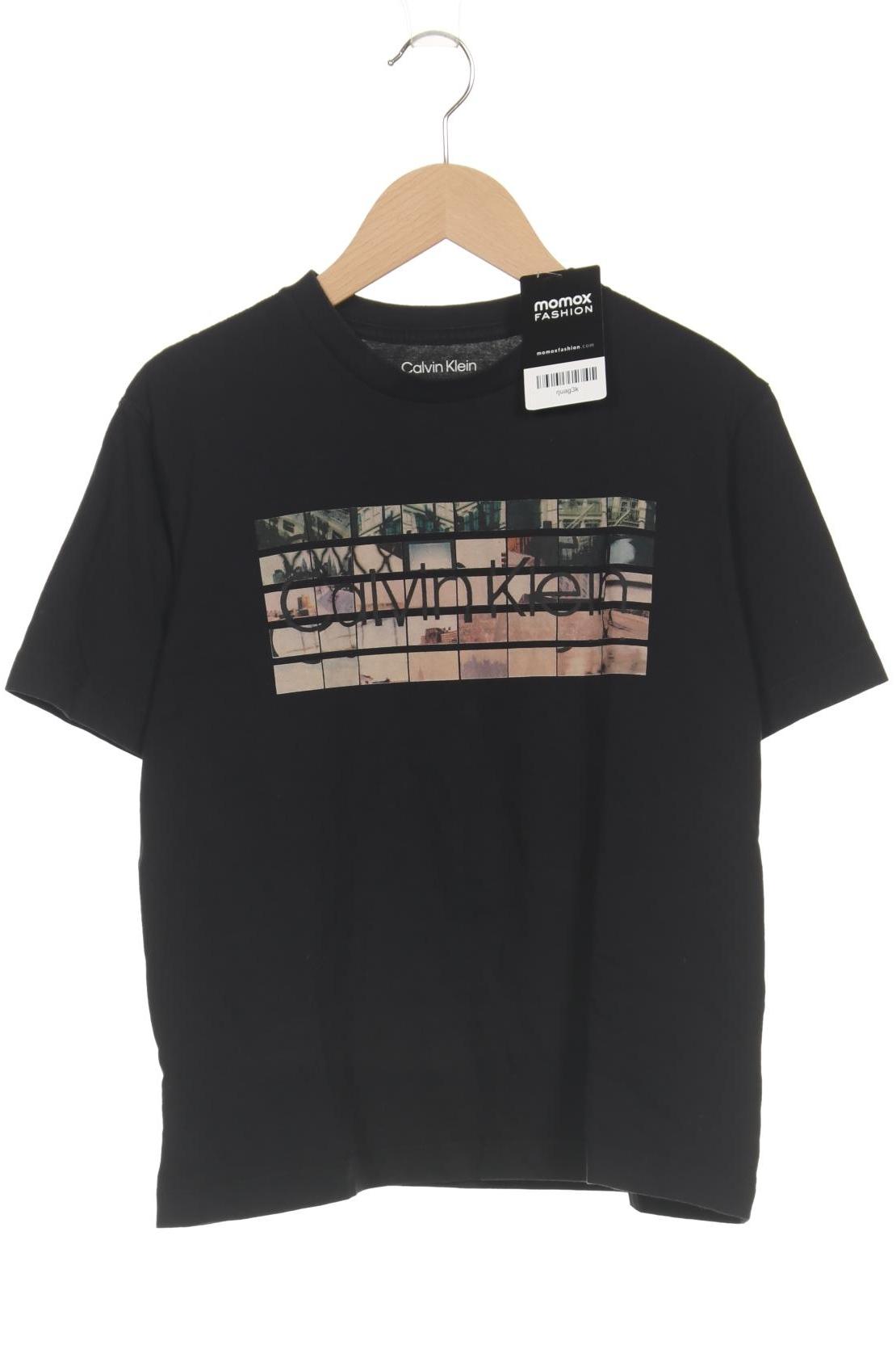 

Calvin Klein Damen T-Shirt, schwarz, Gr. 34