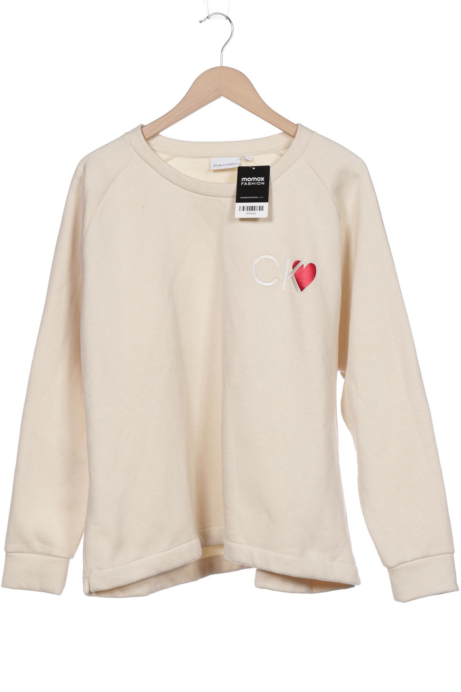 

Calvin Klein Damen Sweatshirt, cremeweiß
