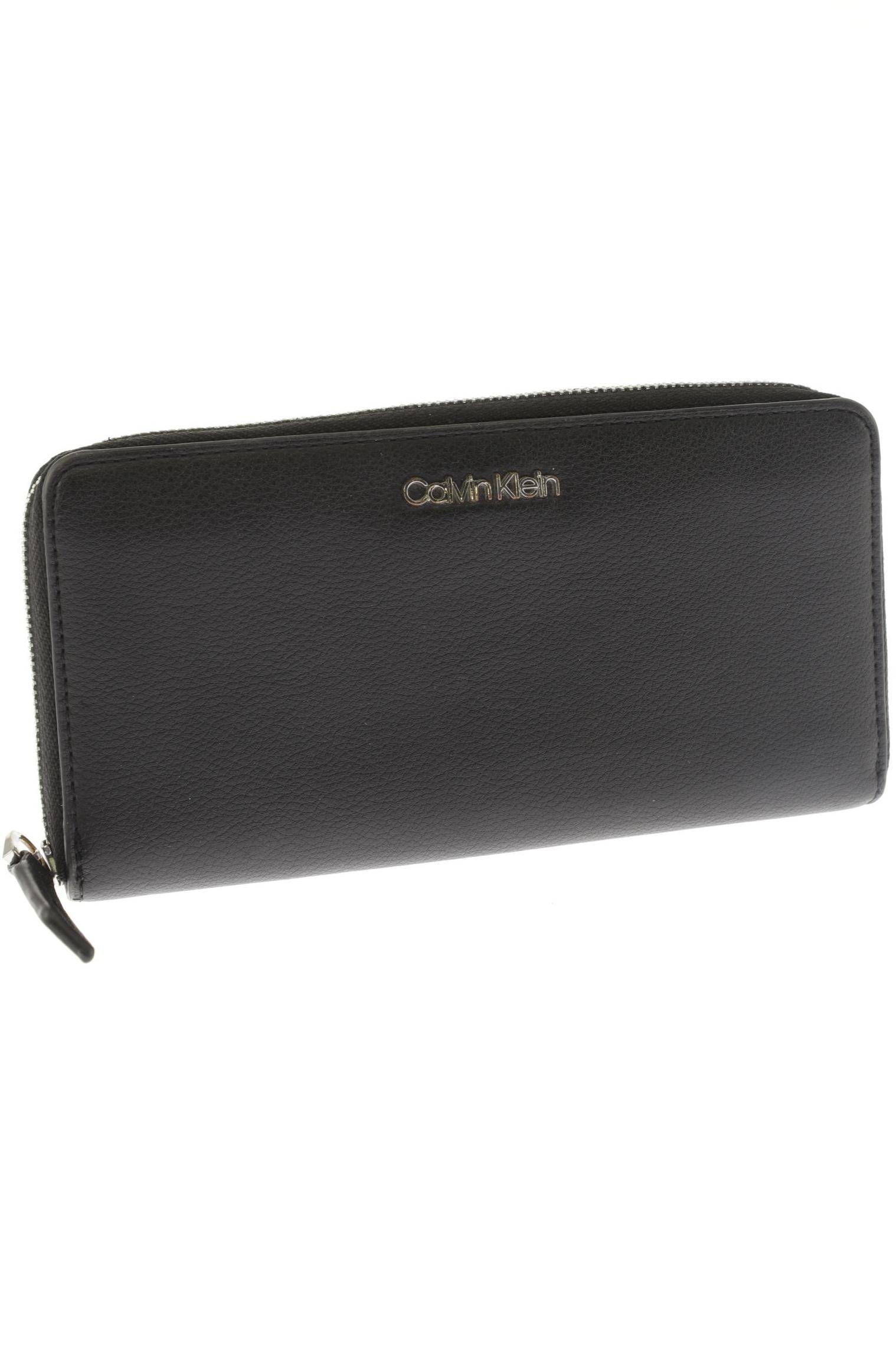 

Calvin Klein Damen Portemonnaie, schwarz, Gr.
