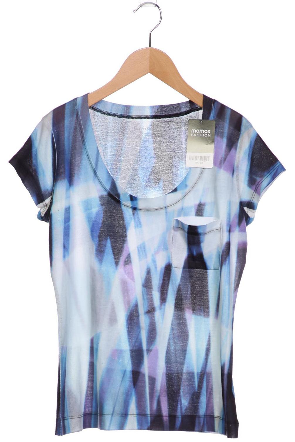 

Calvin Klein Damen T-Shirt, blau, Gr. 38