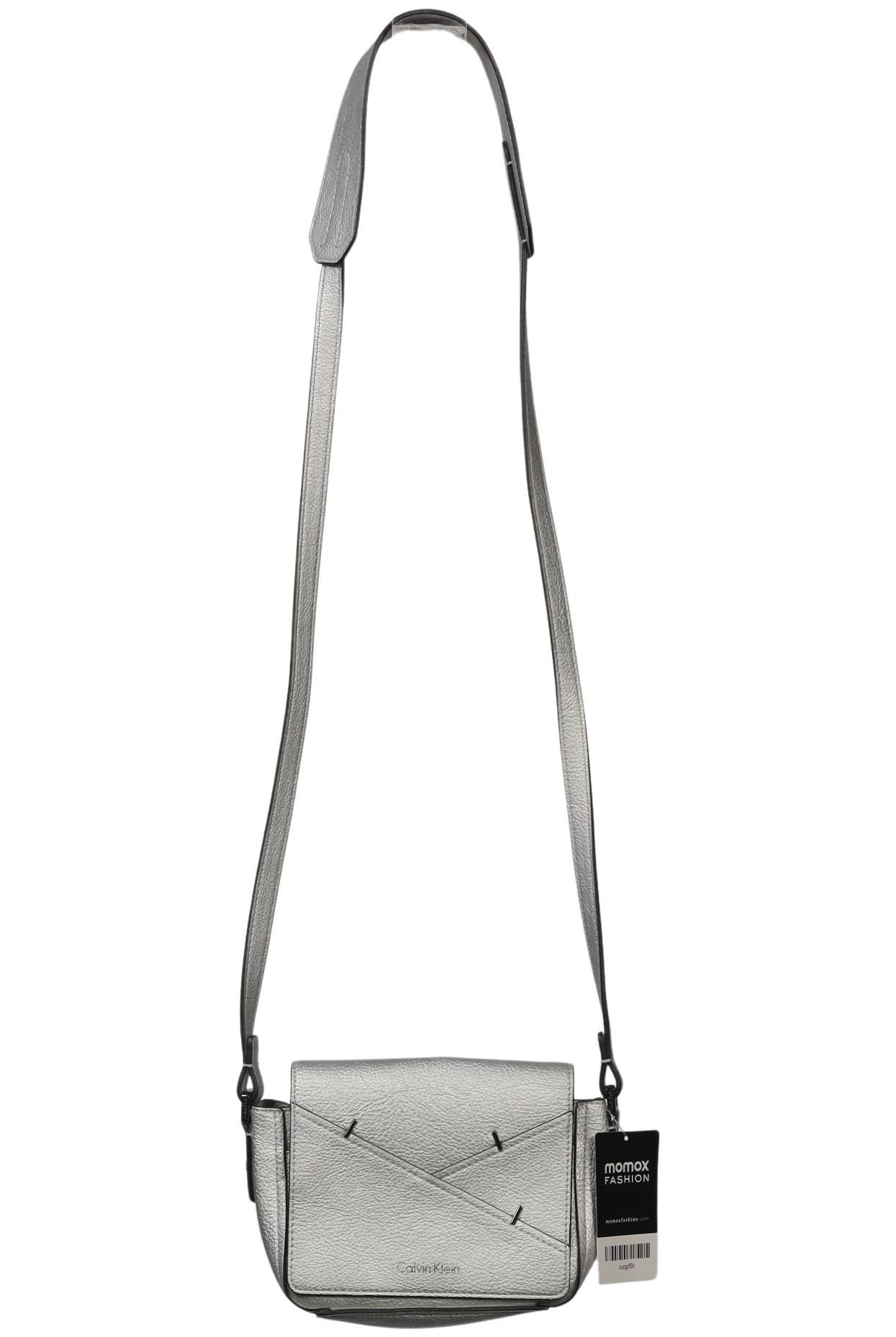 

Calvin Klein Damen Handtasche, silber, Gr.