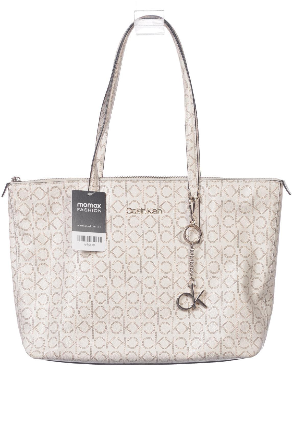 

Calvin Klein Damen Handtasche, weiß, Gr.