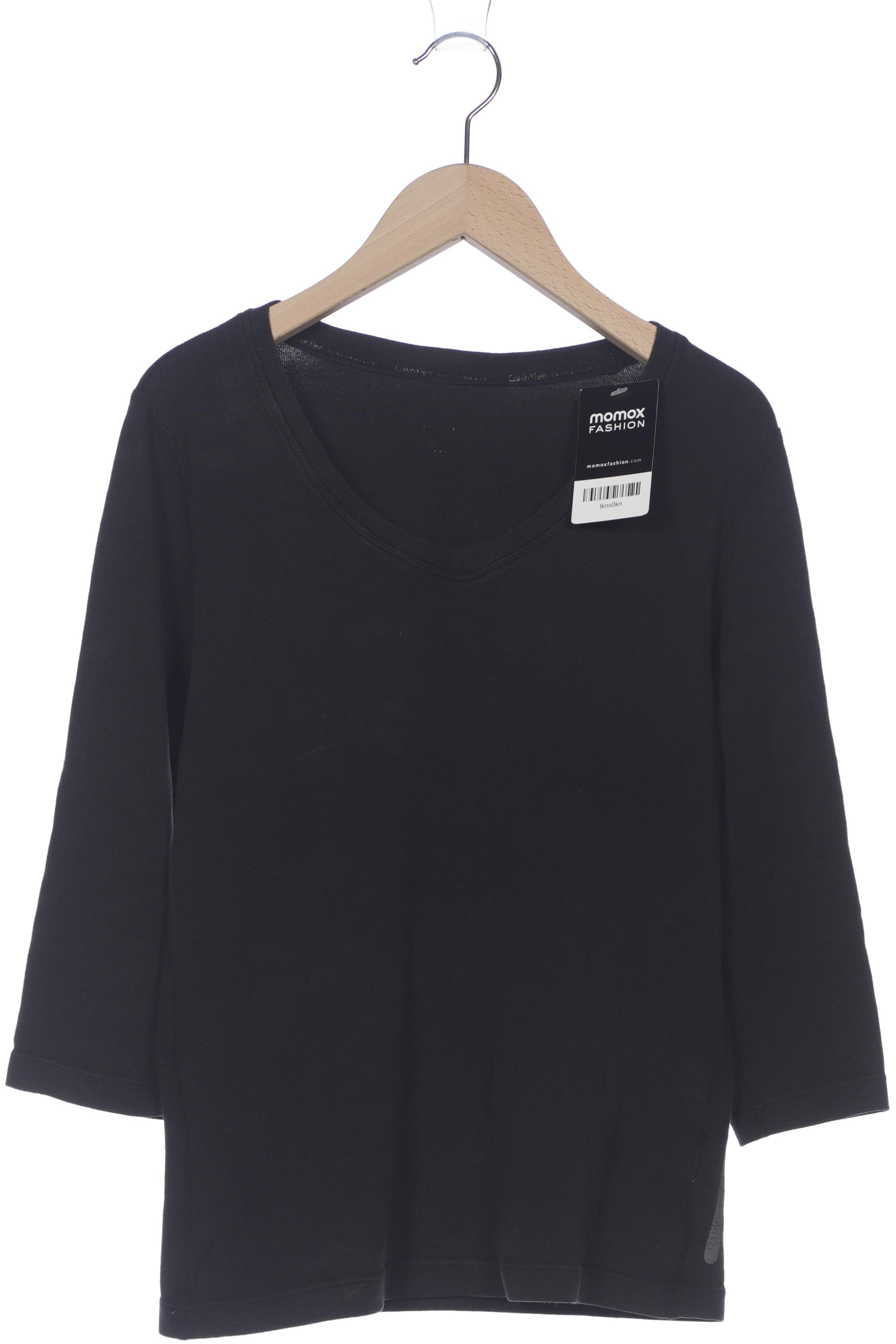 

Calvin Klein Damen Langarmshirt, schwarz, Gr. 36