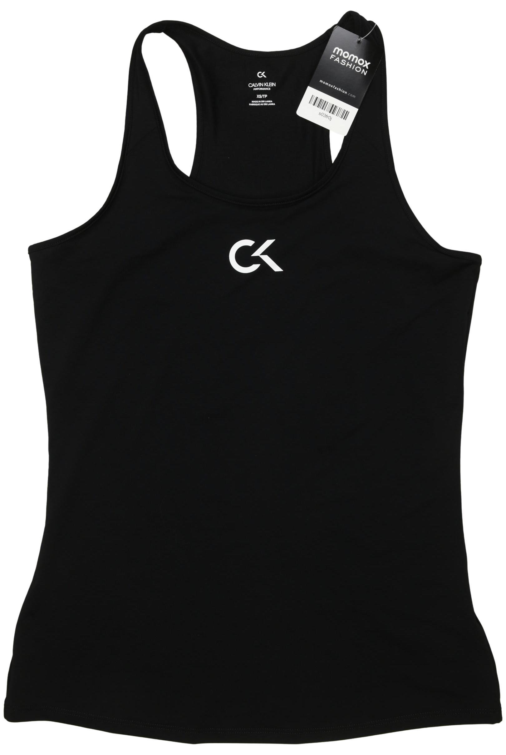 

Calvin Klein Damen Top, schwarz, Gr. 34