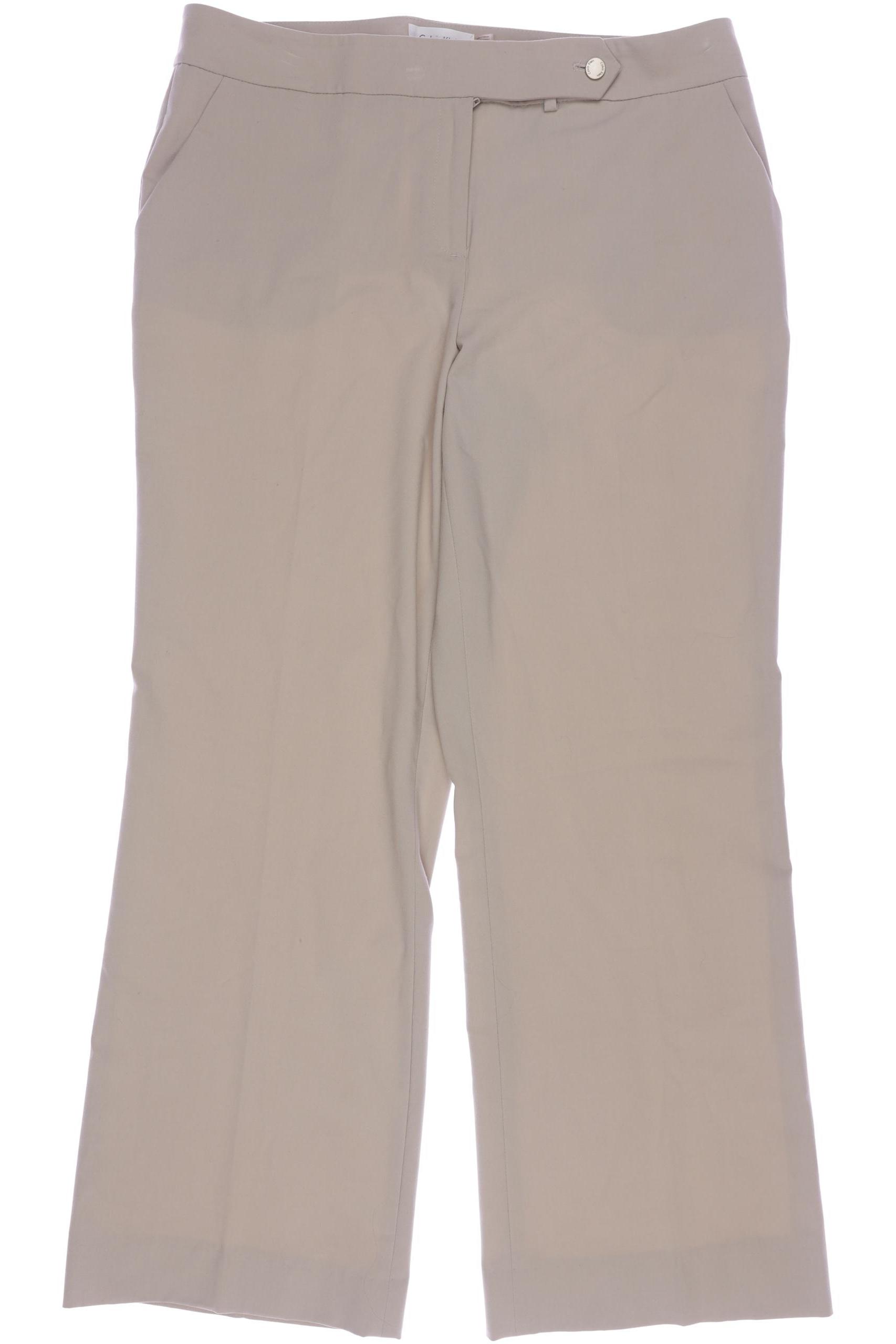 

Calvin Klein Damen Stoffhose, beige, Gr. 10