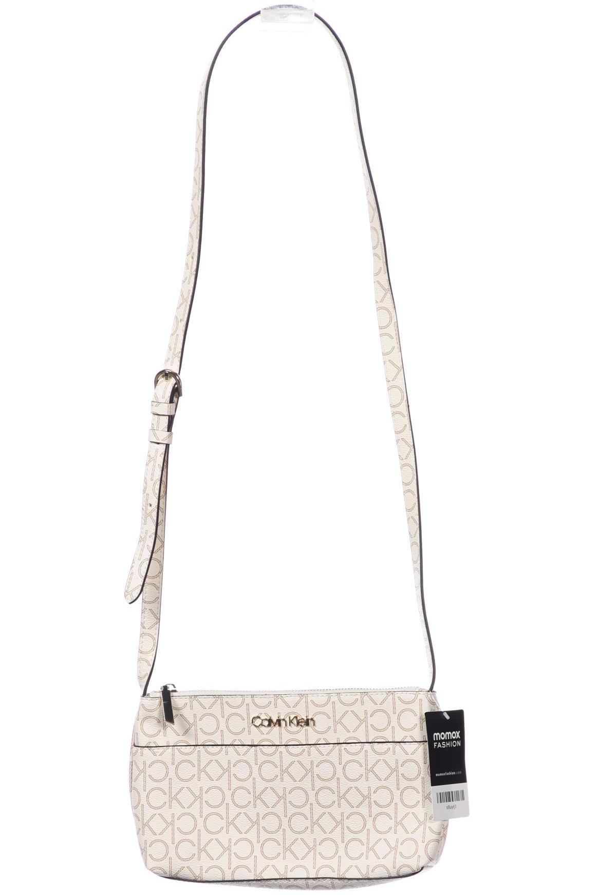 

Calvin Klein Damen Handtasche, cremeweiß, Gr.