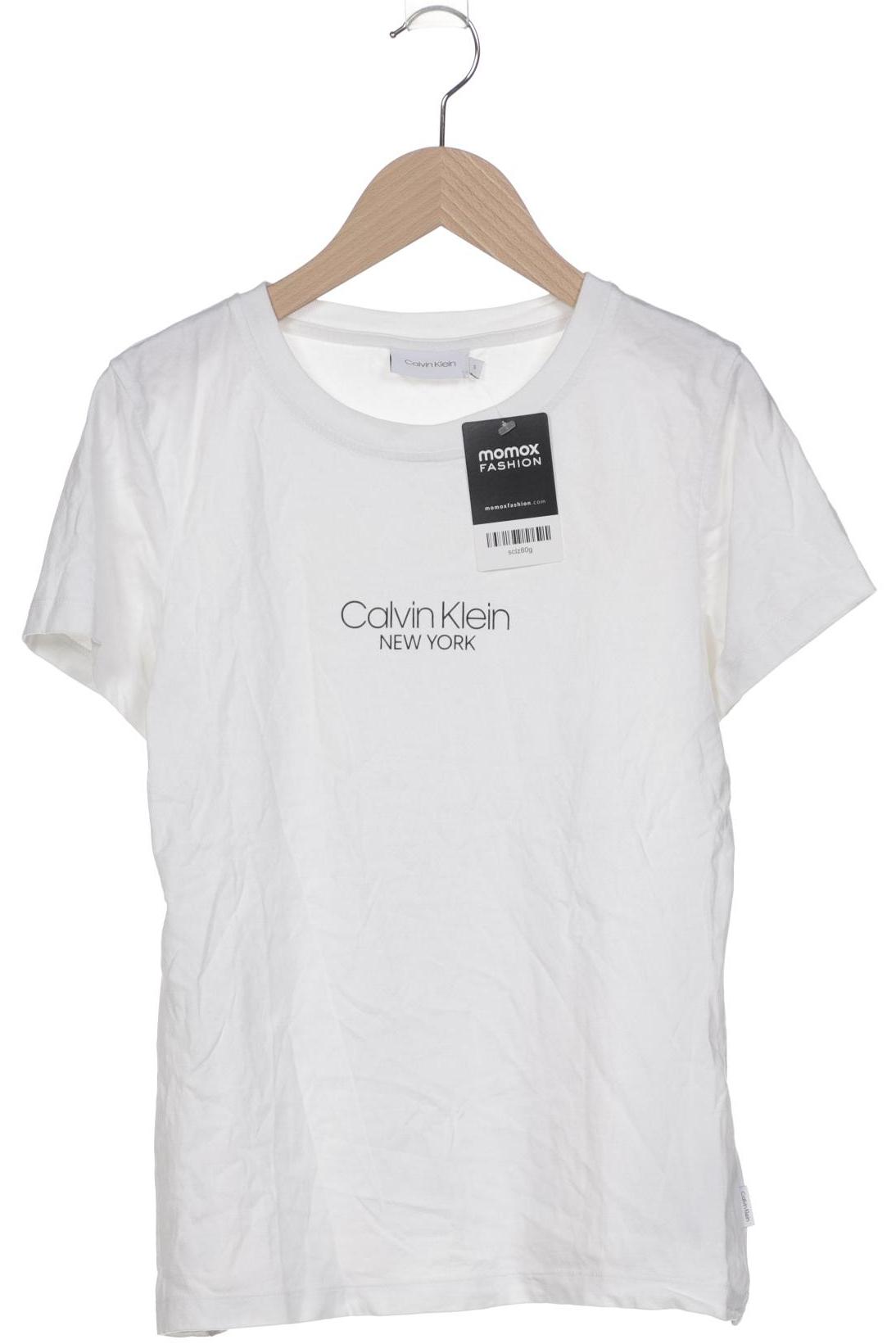 

Calvin Klein Damen T-Shirt, weiß, Gr. 36