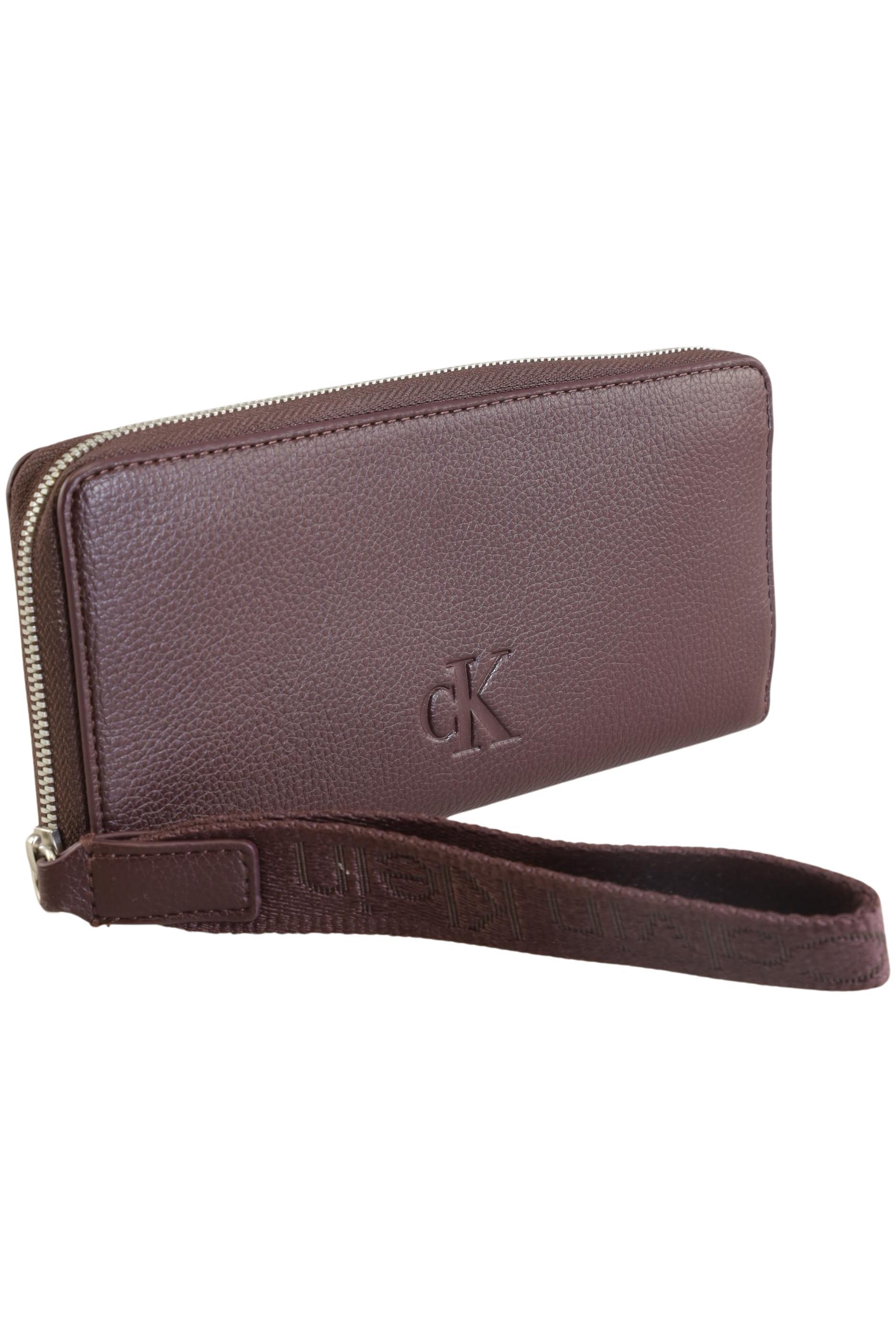 

Calvin Klein Damen Portemonnaie, braun, Gr.