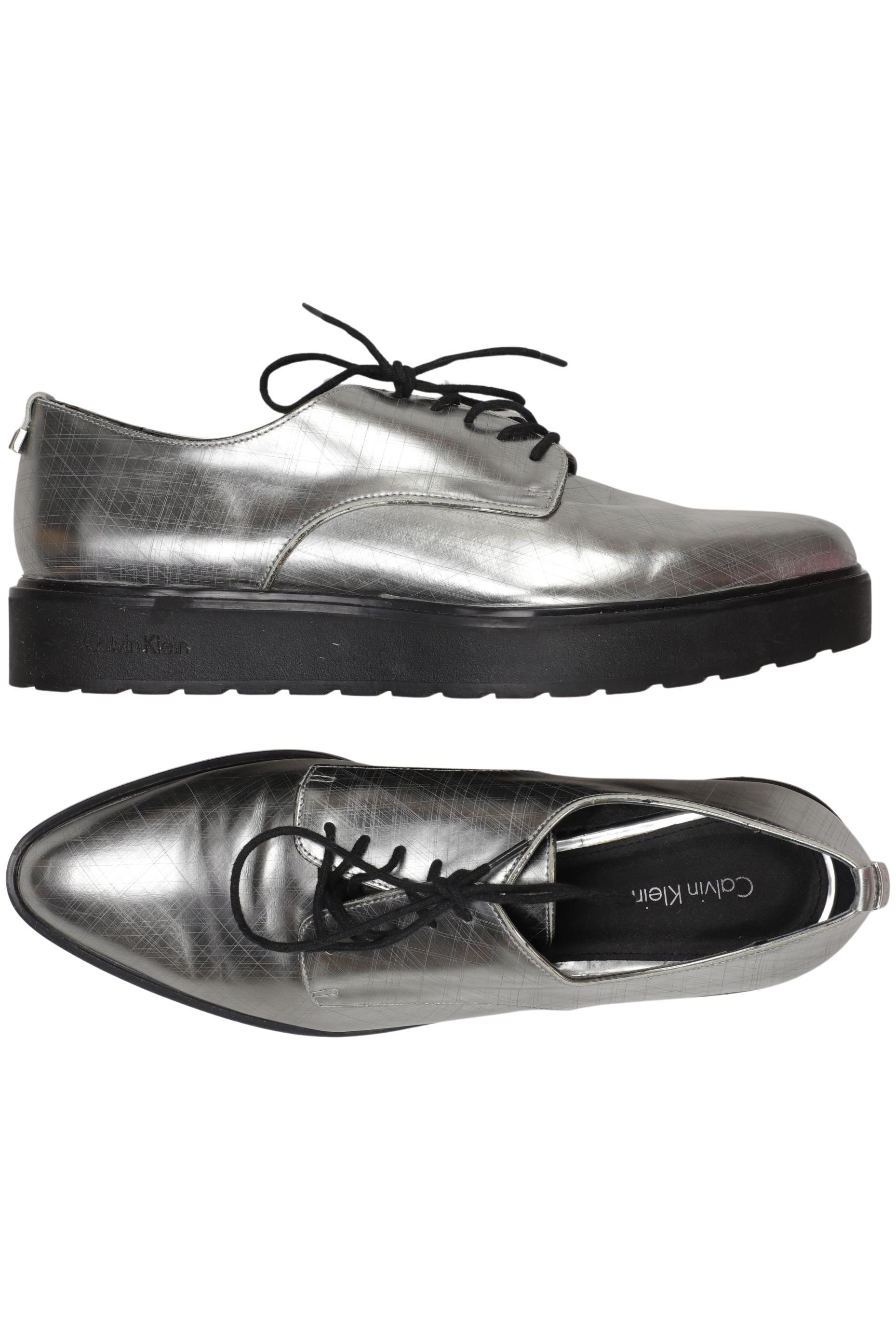 

Calvin Klein Damen Halbschuh, silber, Gr. 41