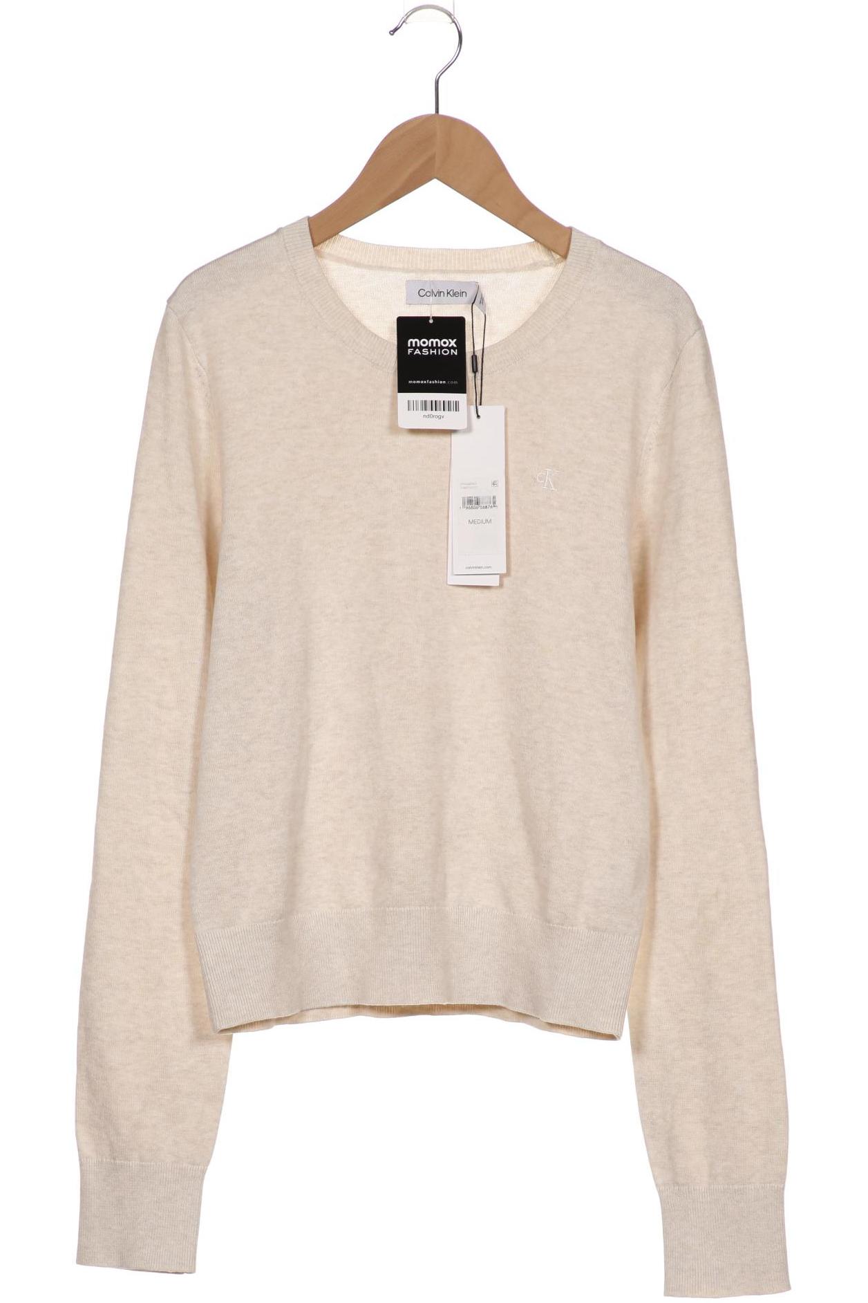 

Calvin Klein Damen Pullover, cremeweiß, Gr. 38