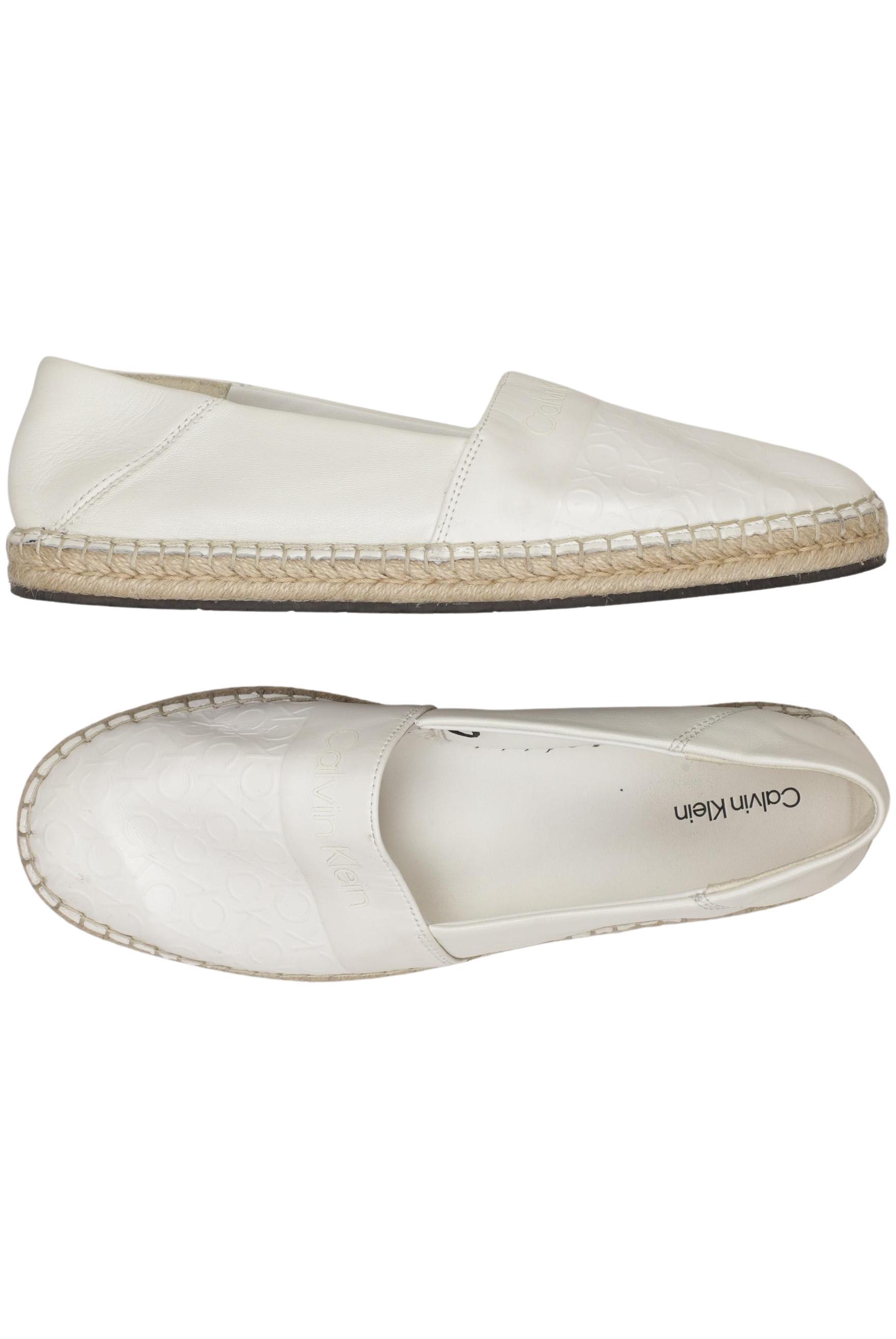 

Calvin Klein Damen Halbschuh, weiß, Gr. 39