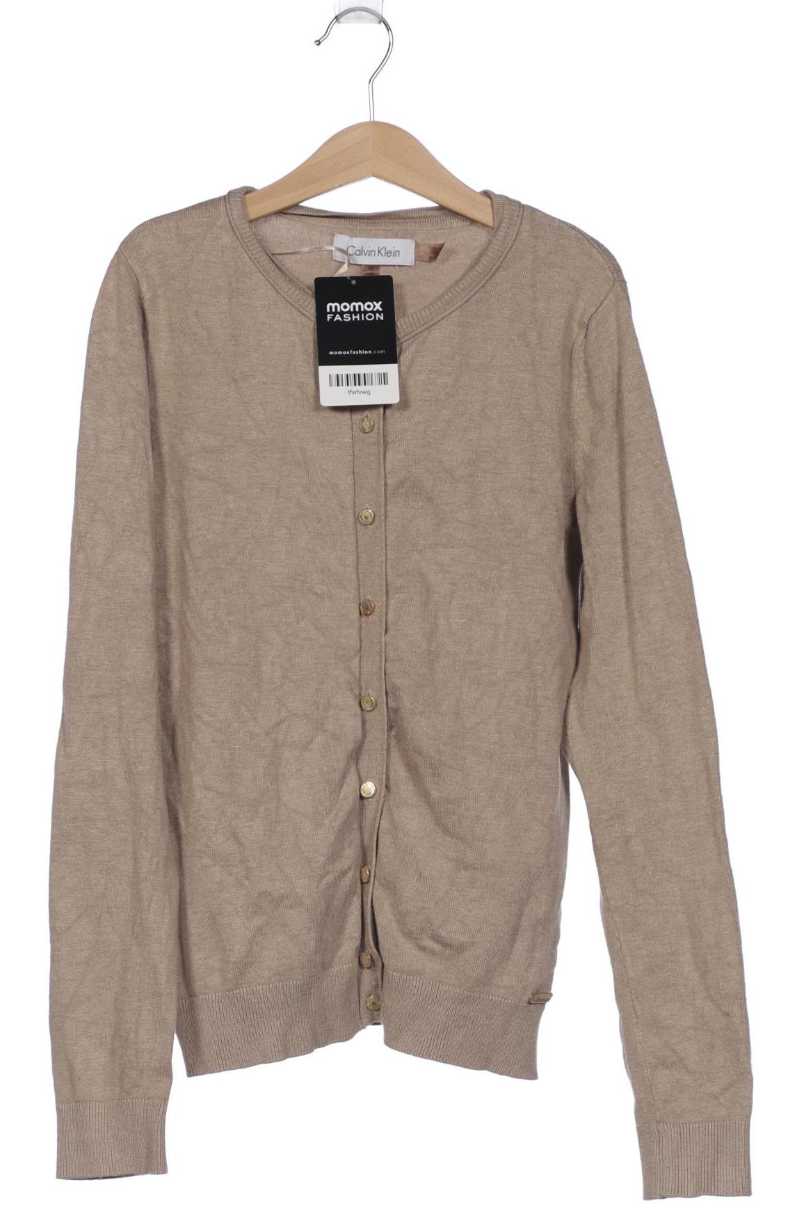 

Calvin Klein Damen Strickjacke, beige, Gr. 34