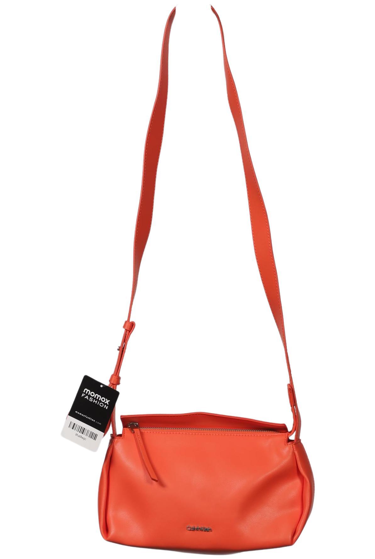 

Calvin Klein Damen Handtasche, orange, Gr.