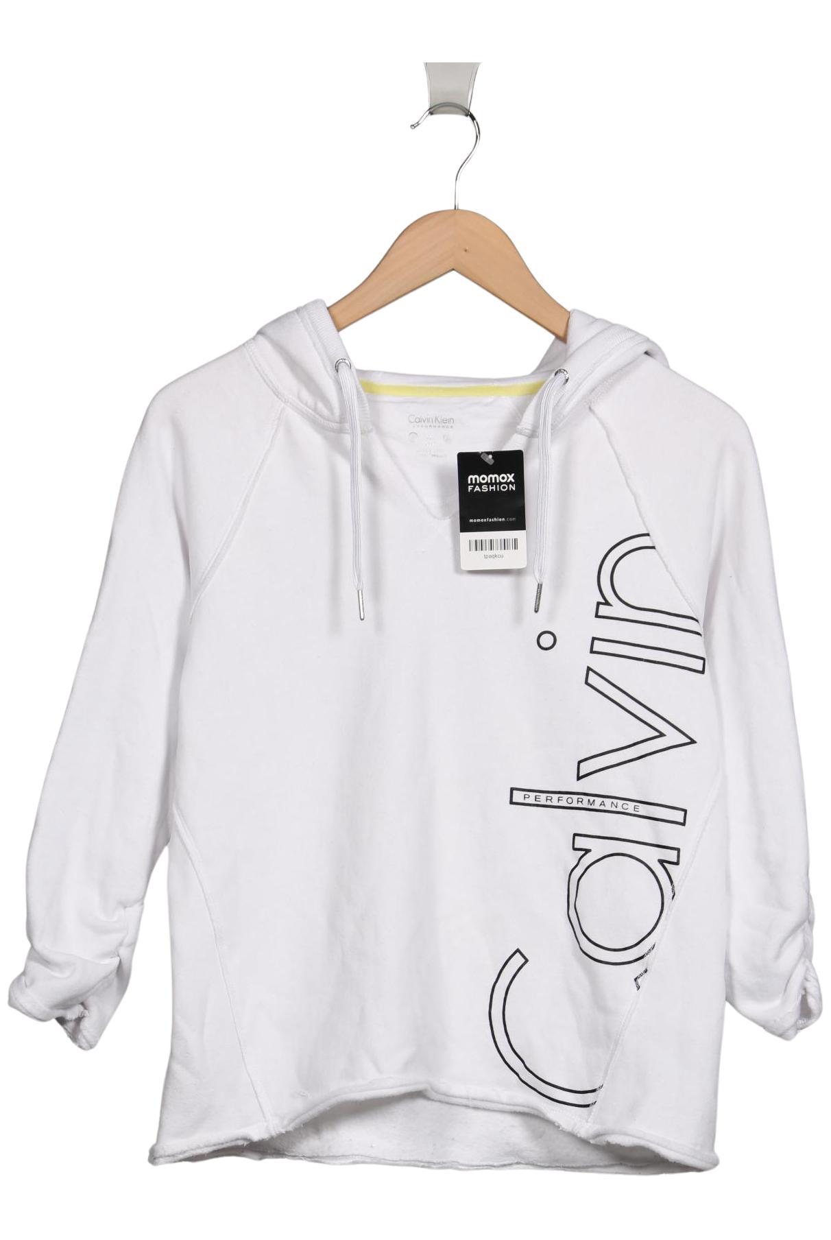 

Calvin Klein Damen Kapuzenpullover, weiß, Gr. 36