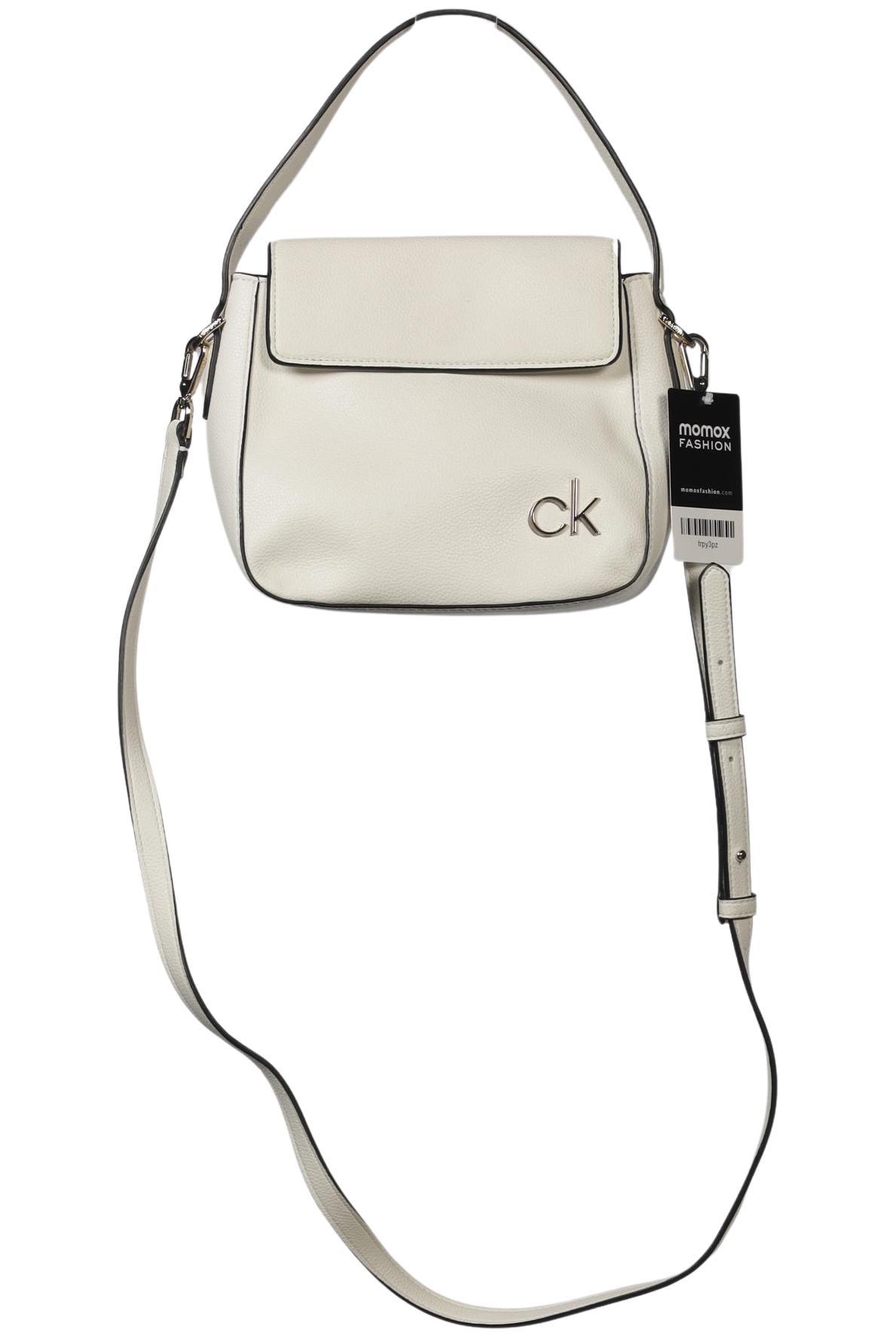 

Calvin Klein Damen Handtasche, cremeweiß, Gr.