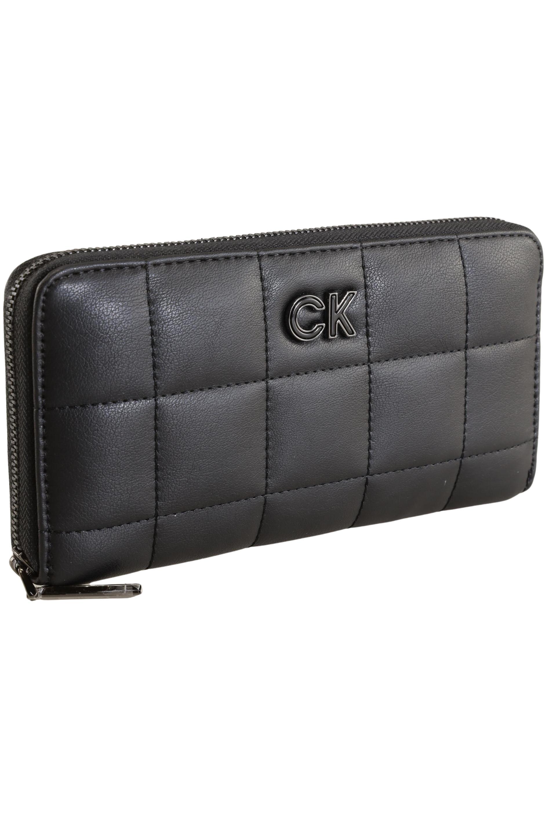 

Calvin Klein Damen Portemonnaie, schwarz, Gr.