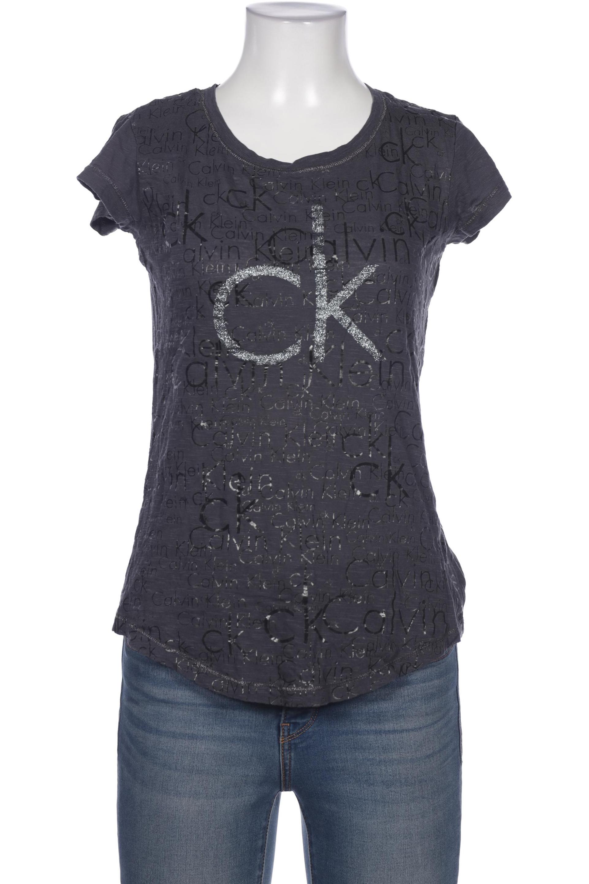 

Calvin Klein Damen T-Shirt, grau, Gr. 34