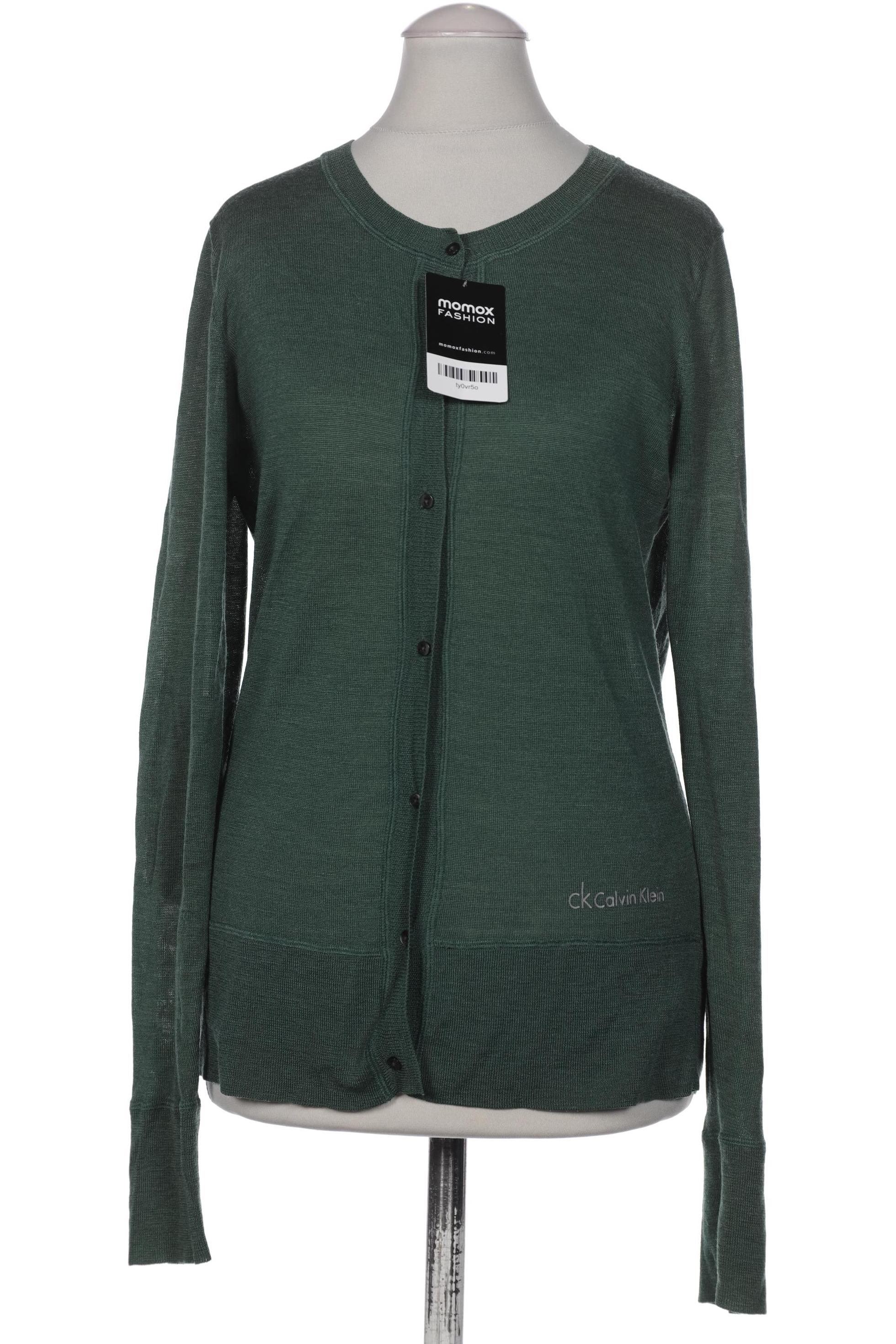 

Calvin Klein Damen Strickjacke, grün, Gr. 36