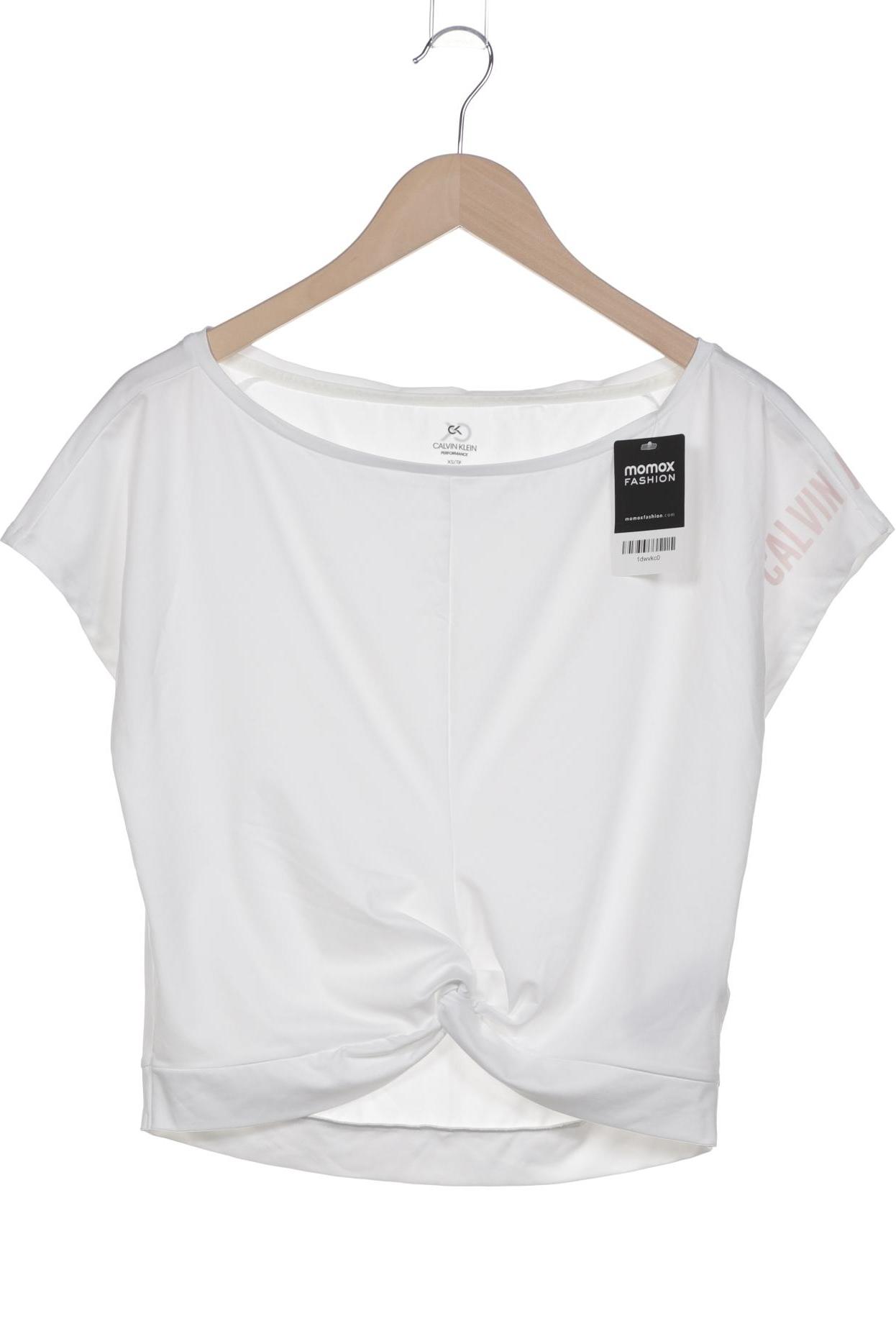 

Calvin Klein Damen T-Shirt, weiß, Gr. 34