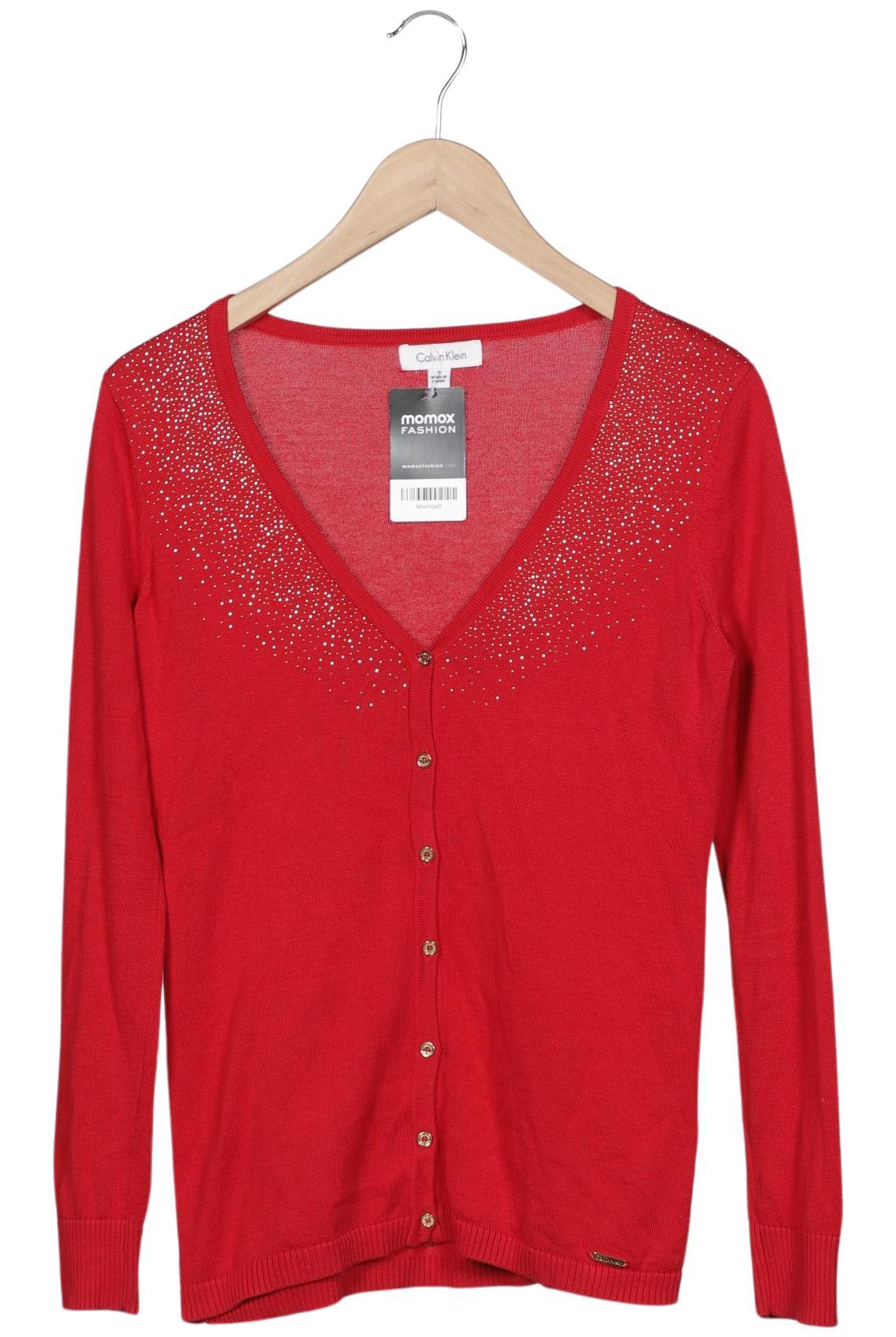 

Calvin Klein Damen Strickjacke, bordeaux, Gr. 36