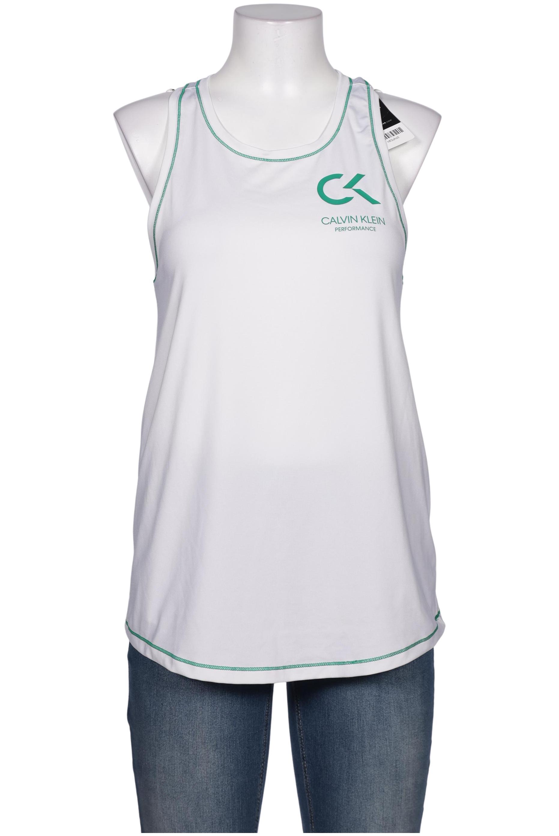 

Calvin Klein Damen Top, weiß, Gr. 38