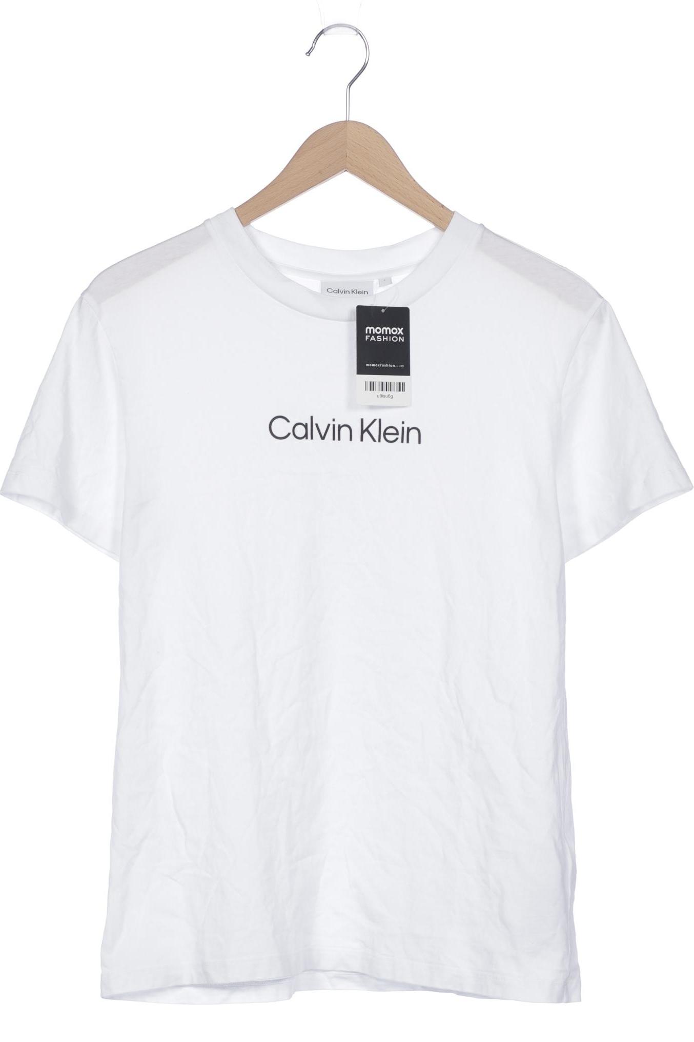 

Calvin Klein Damen T-Shirt, weiß, Gr. 42