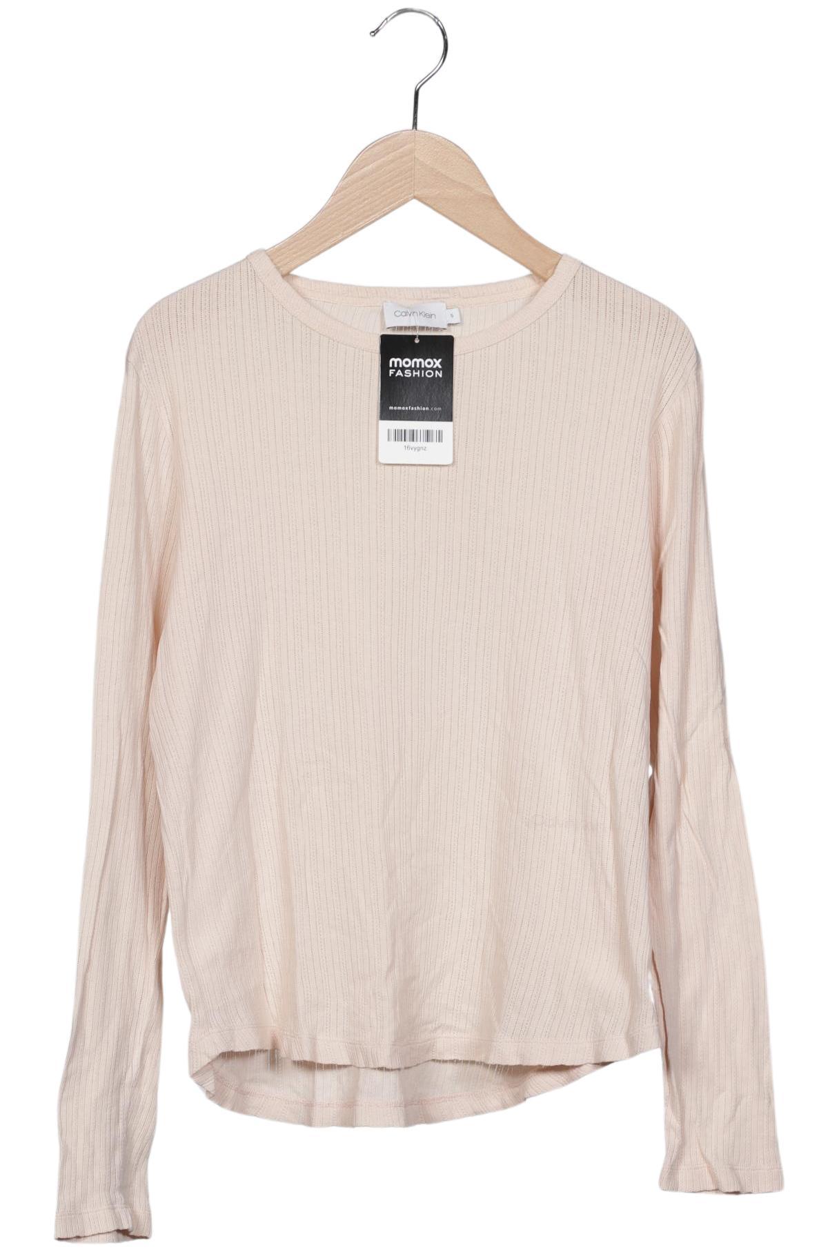 

Calvin Klein Damen Langarmshirt, beige, Gr. 36