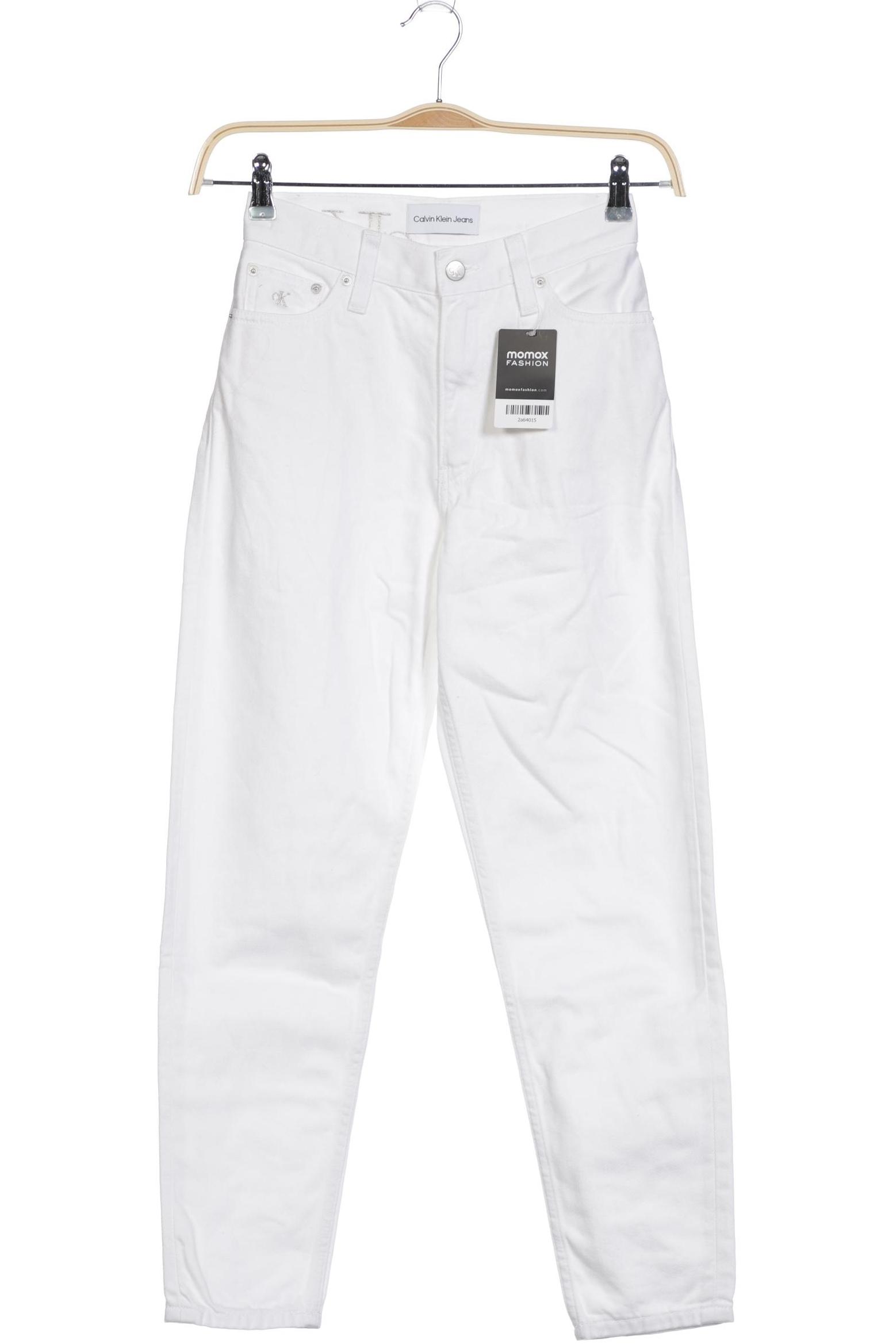 

Calvin Klein Damen Jeans, weiß, Gr. 25