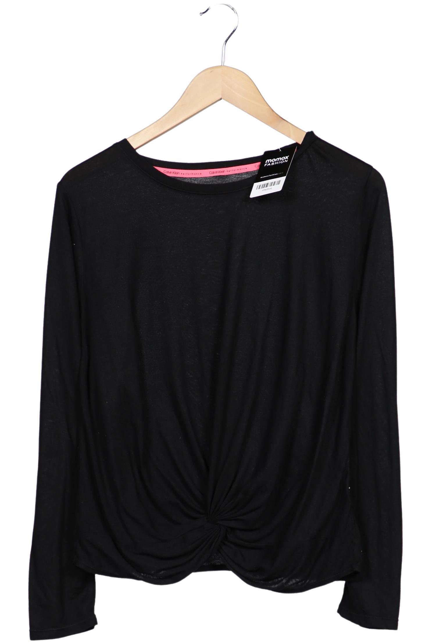 

Calvin Klein Damen Langarmshirt, schwarz, Gr. 38