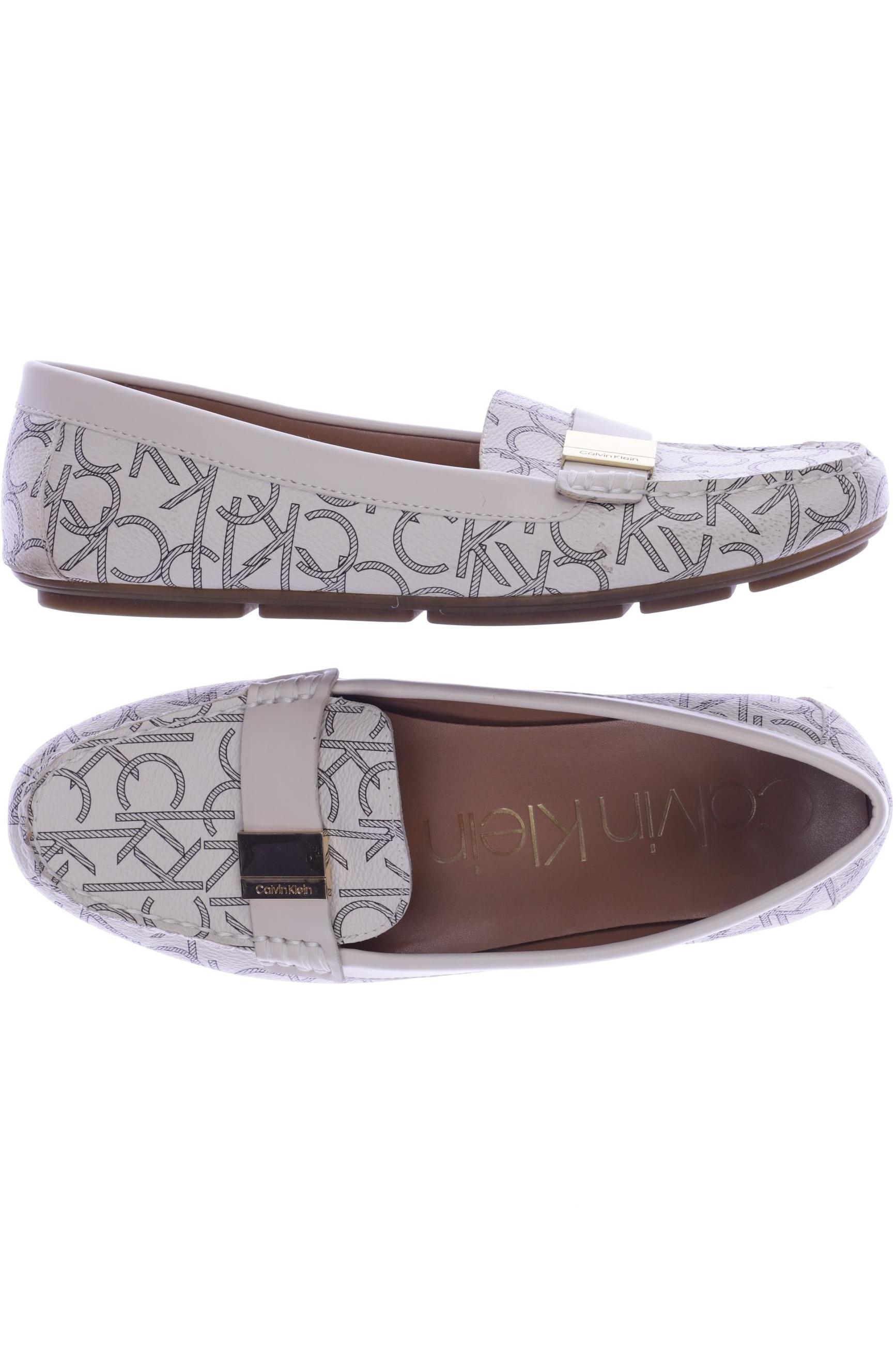 

Calvin Klein Damen Halbschuh, cremeweiß