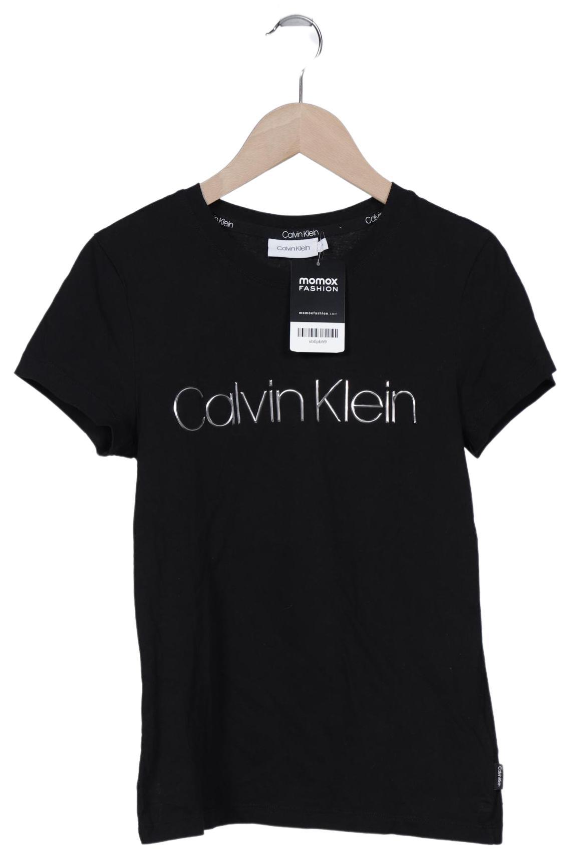 

Calvin Klein Damen T-Shirt, schwarz, Gr. 36