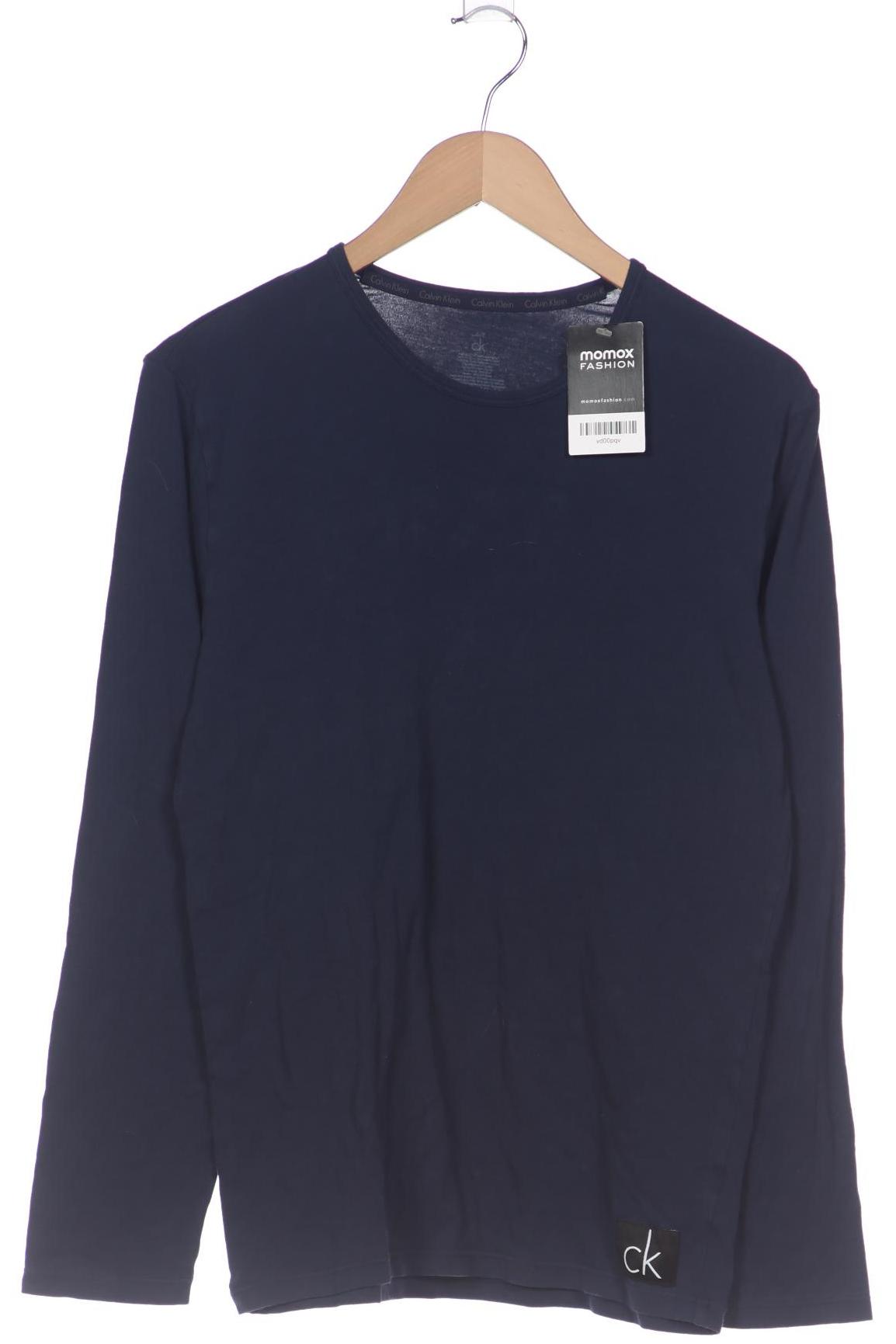 

Calvin Klein Damen Langarmshirt, blau, Gr. 36