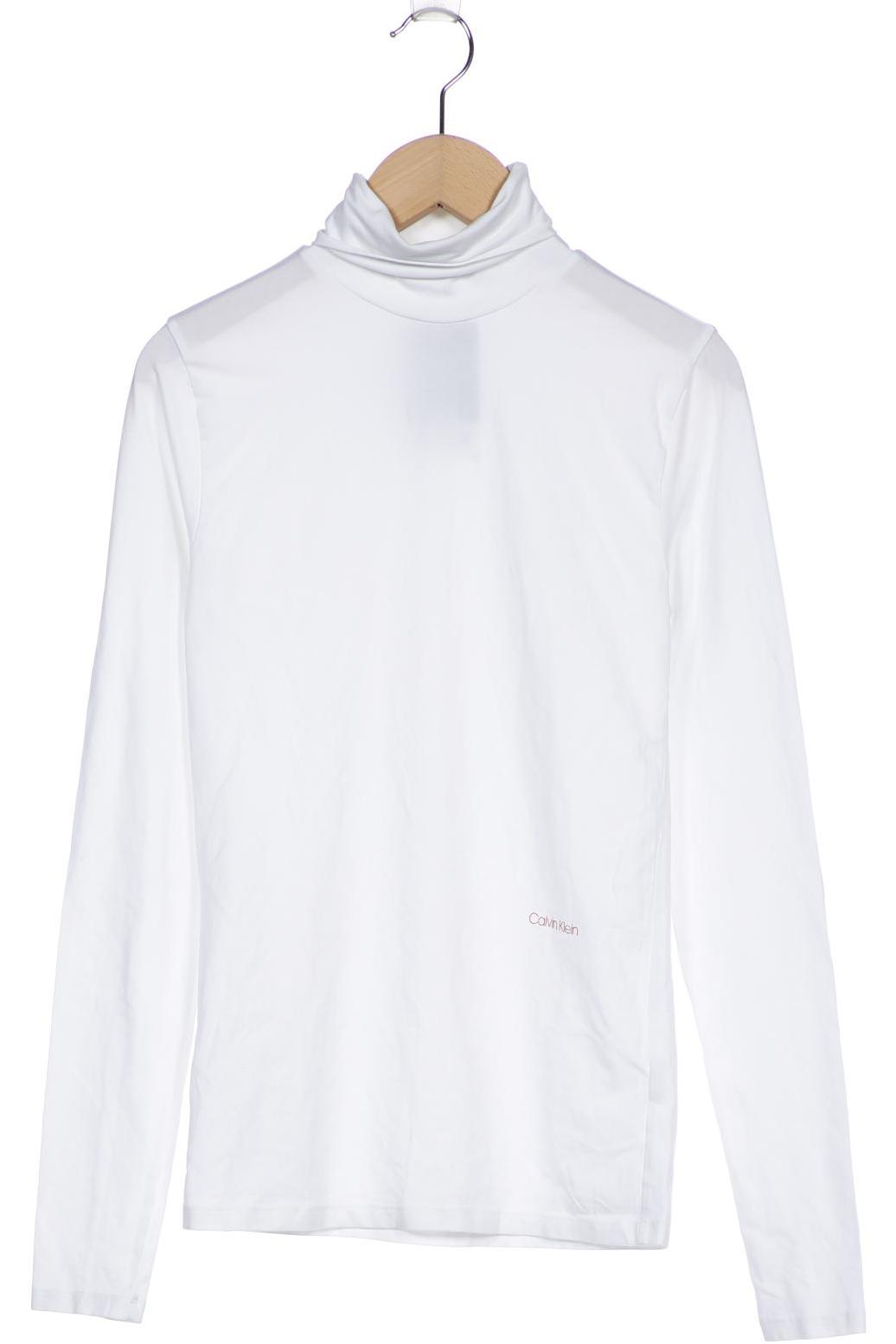 

Calvin Klein Damen Langarmshirt, weiß