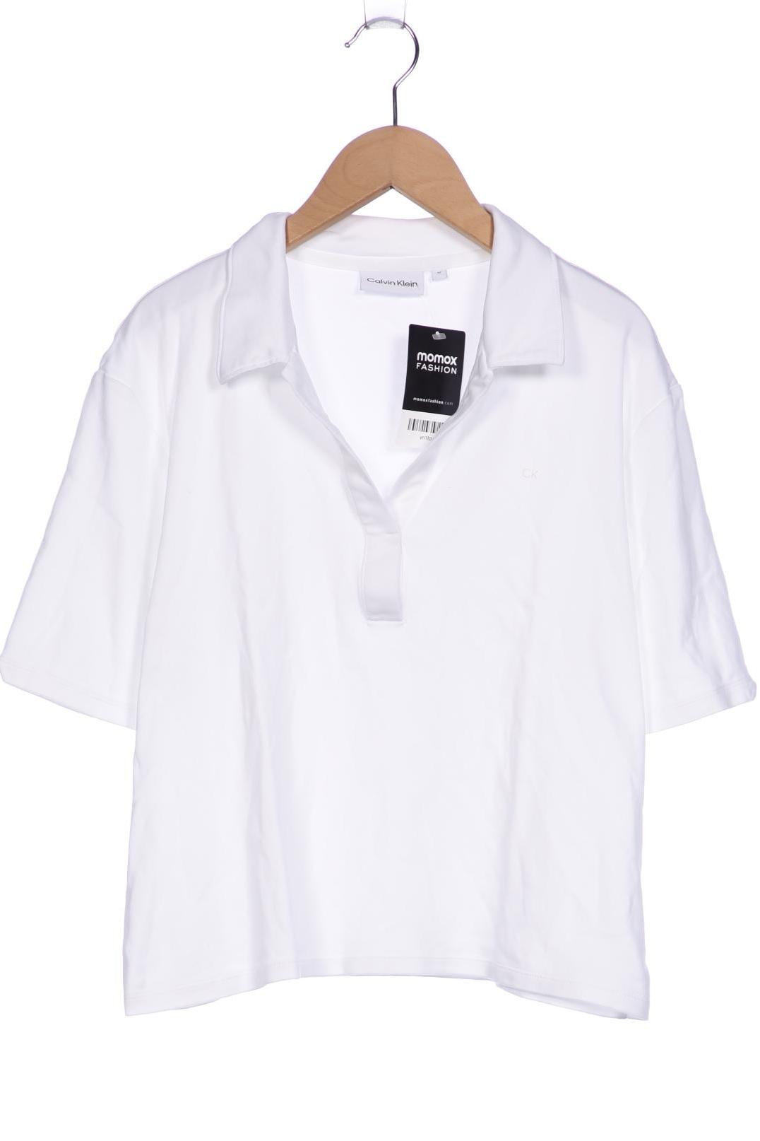 

Calvin Klein Damen Poloshirt, weiß, Gr. 38