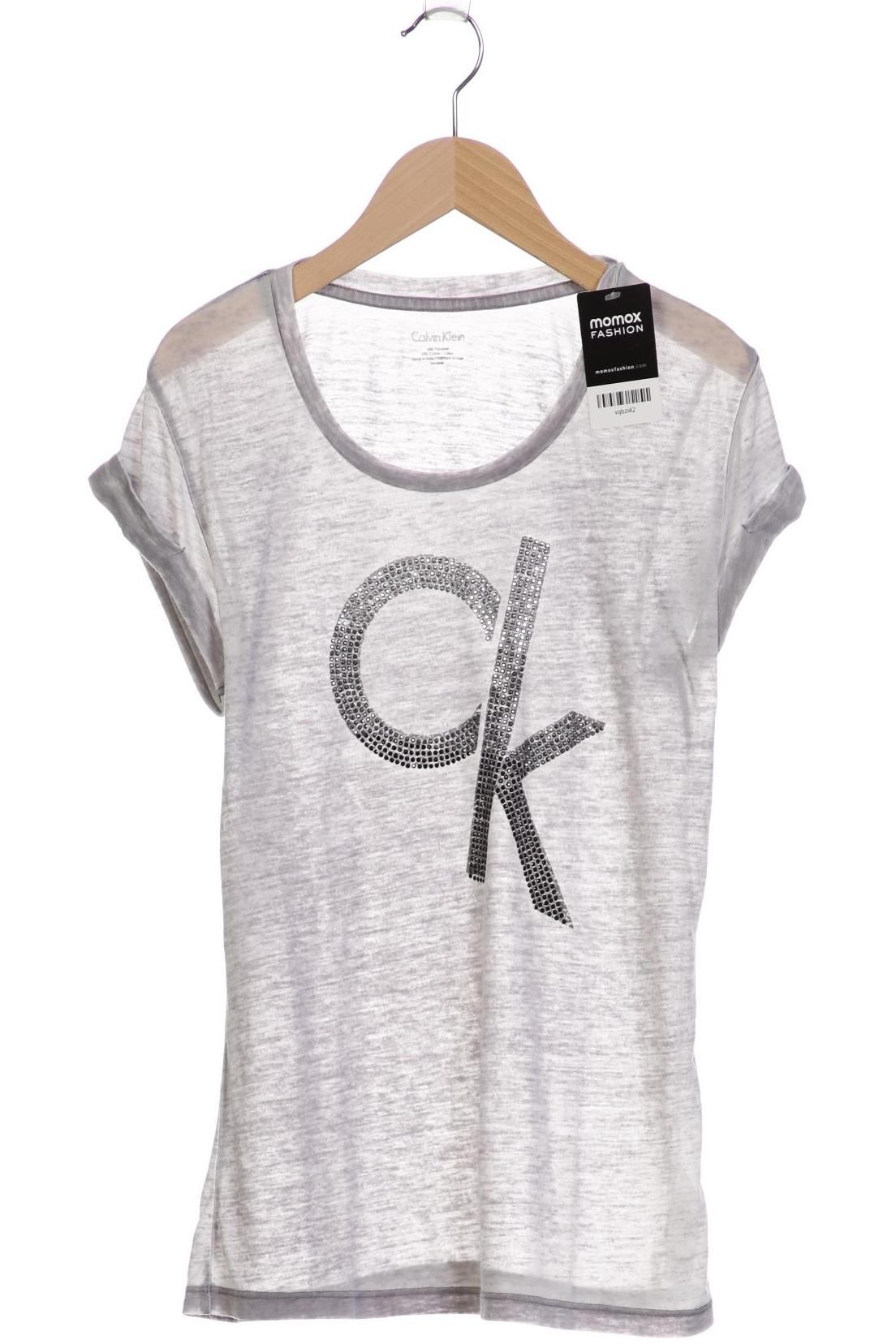 

Calvin Klein Damen T-Shirt, grau, Gr. 38