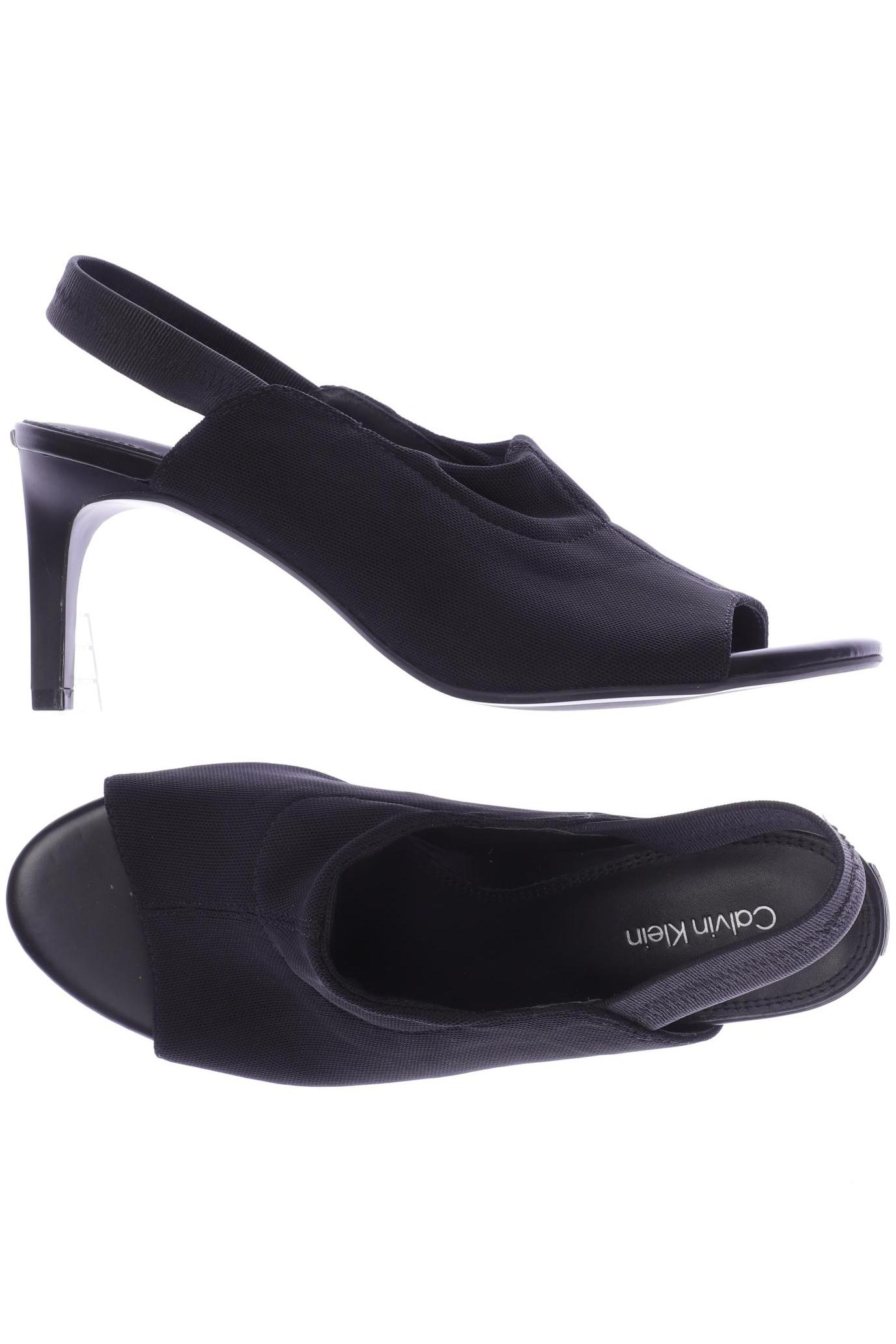 

Calvin Klein Damen Sandale, schwarz