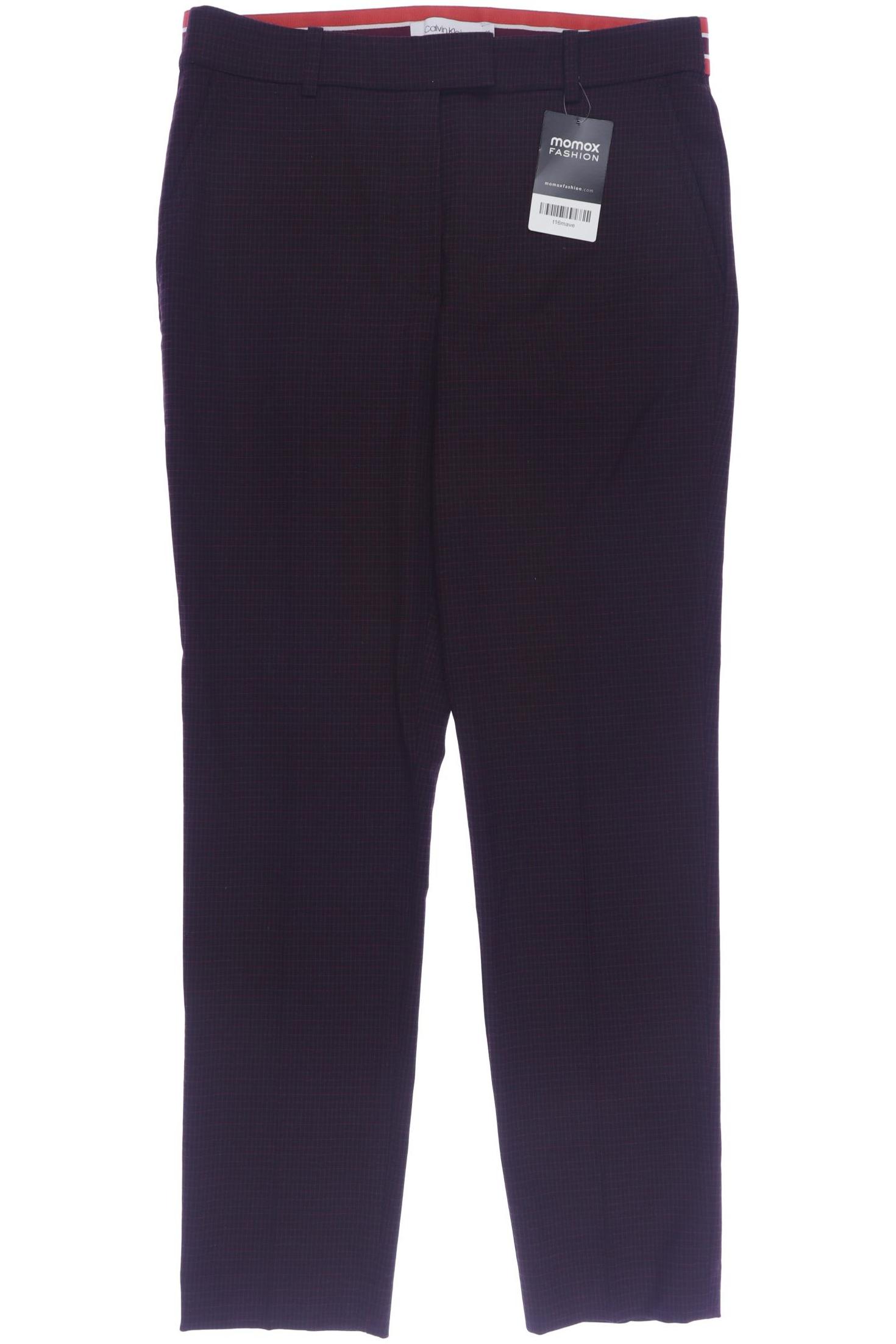 

Calvin Klein Damen Stoffhose, bordeaux, Gr. 36