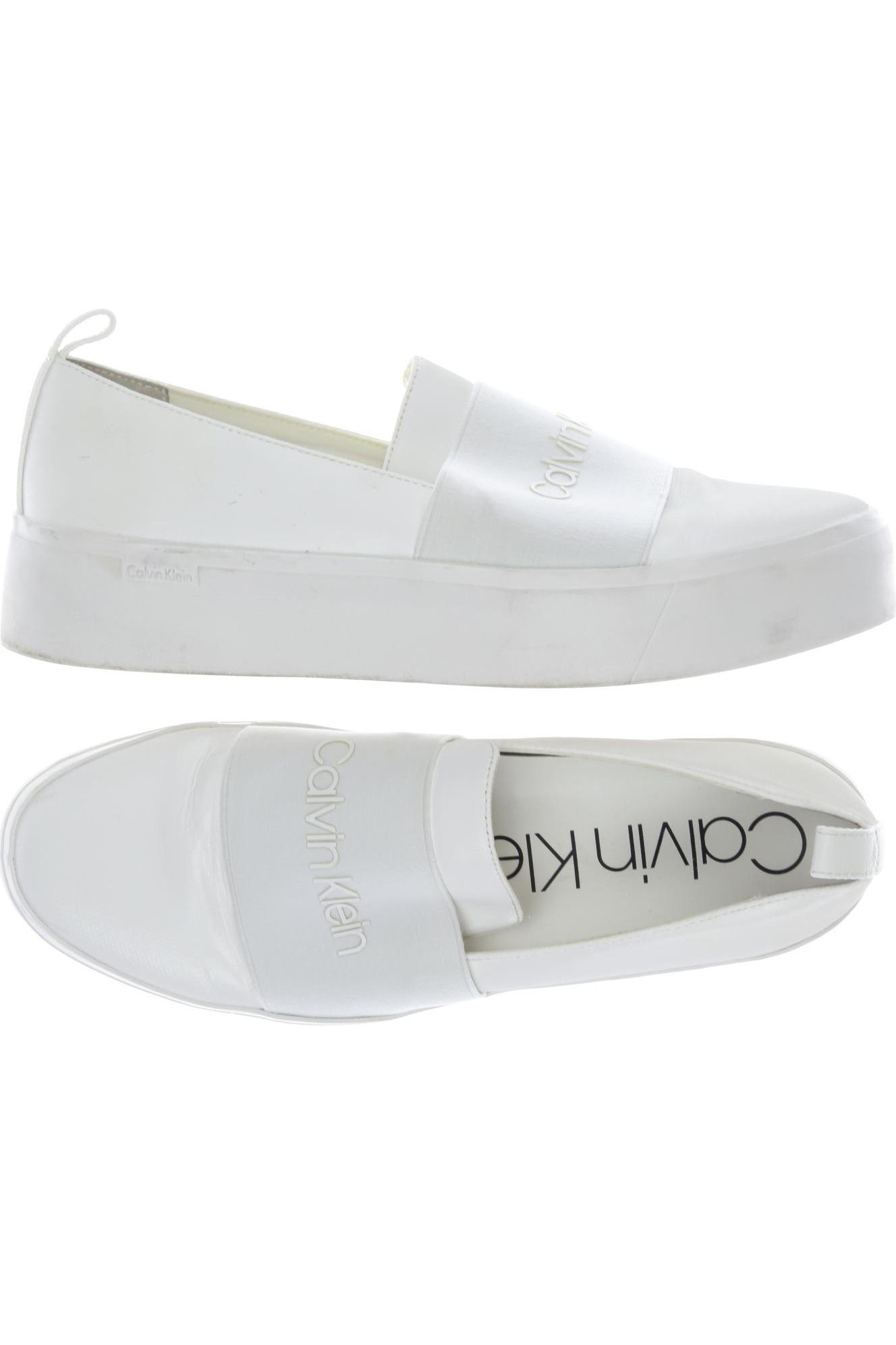

Calvin Klein Damen Halbschuh, weiß, Gr. 39