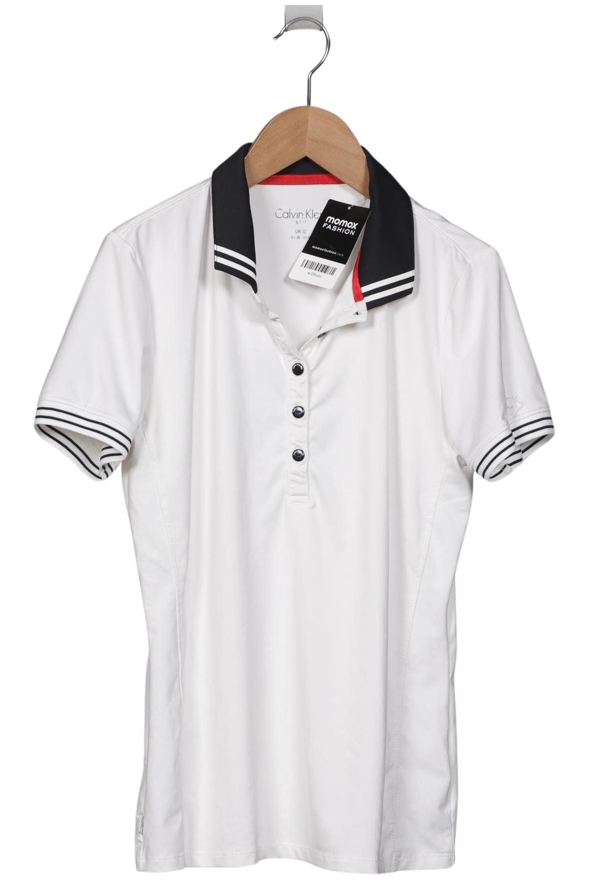 

Calvin Klein Damen Poloshirt, weiß, Gr. 38