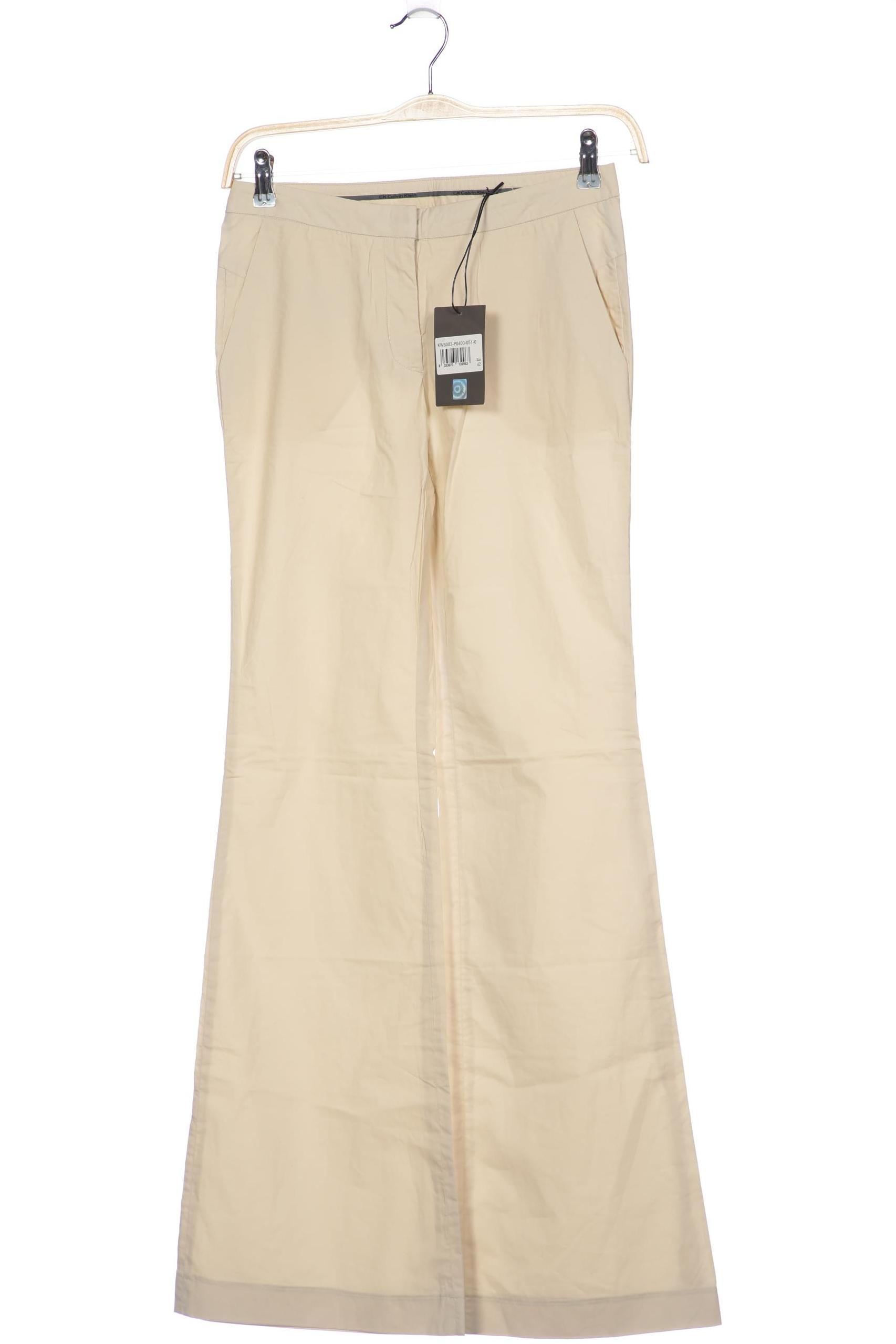 

Calvin Klein Damen Stoffhose, cremeweiß