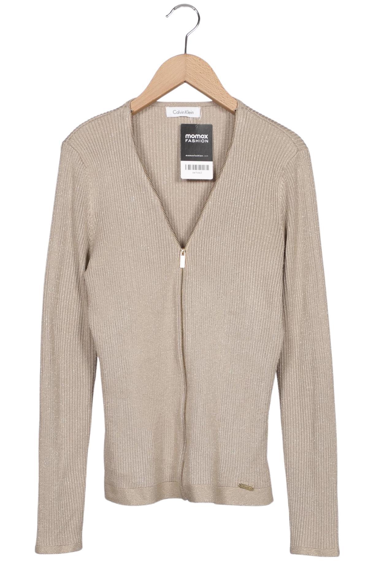 

Calvin Klein Damen Strickjacke, gold, Gr. 32